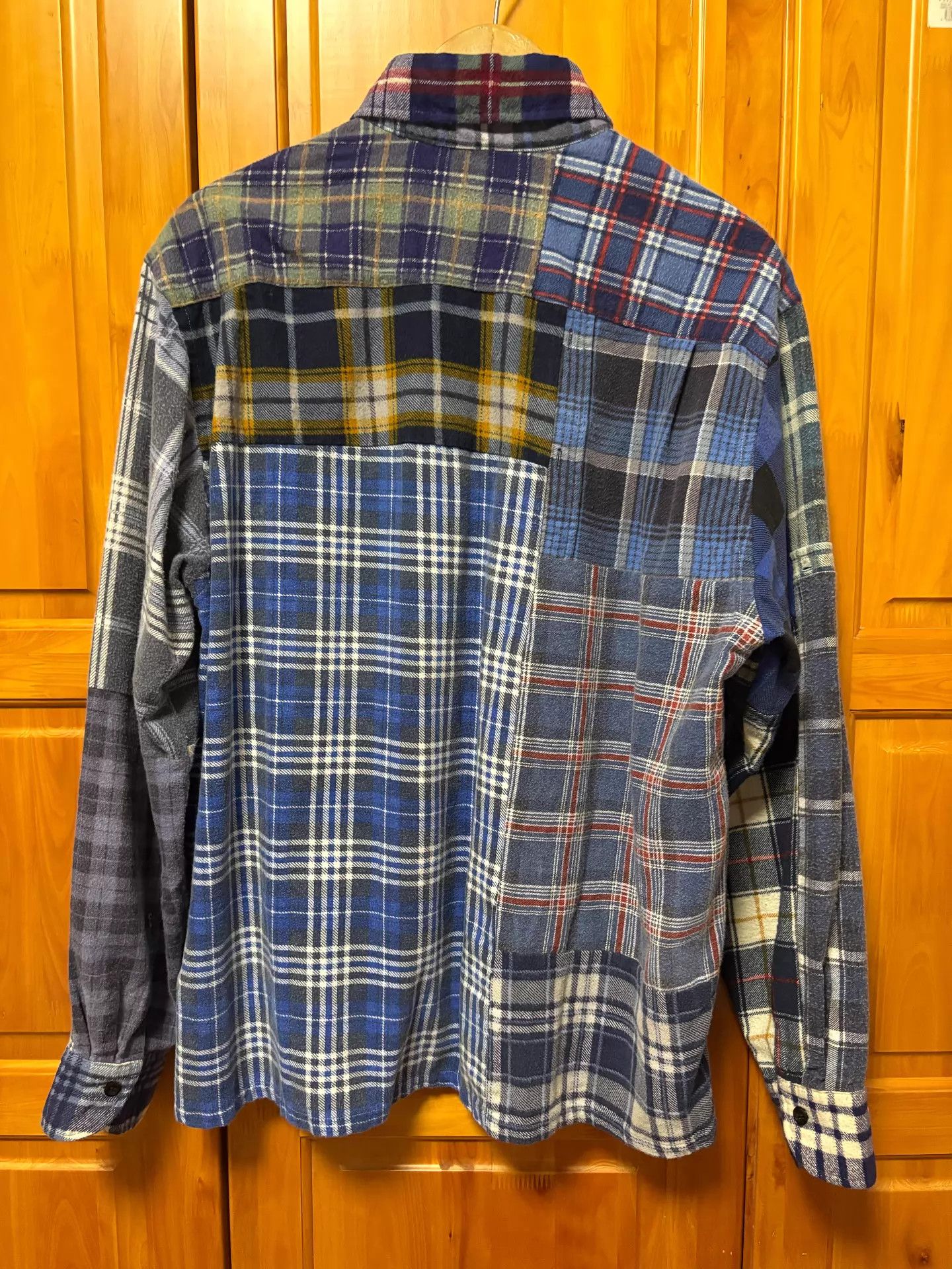 Needles Needles Japanese Vintage Check Zipper Flannel M Oversized Size US M / EU 48-50 / 2 - 4 Thumbnail