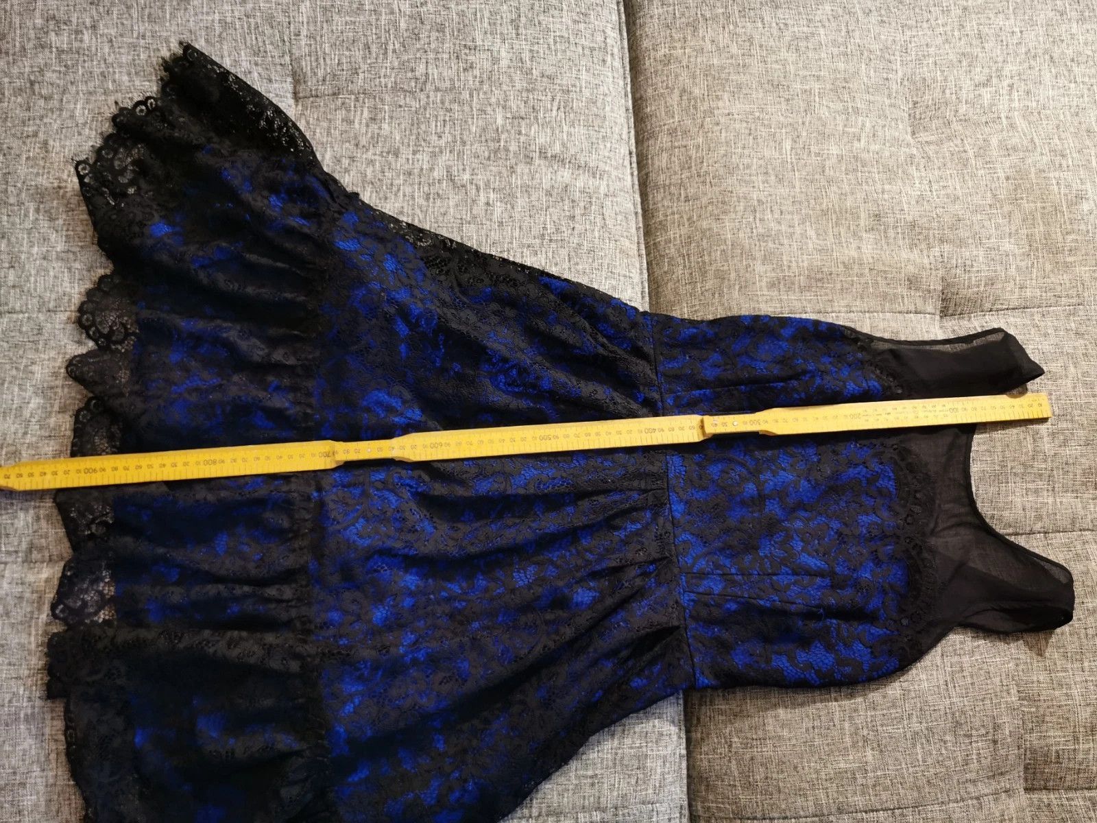 Anthropologie Anthropologie Moulinette Soeurs vetements Black Blue Lace Size S / US 4 / IT 40 - 3 Thumbnail