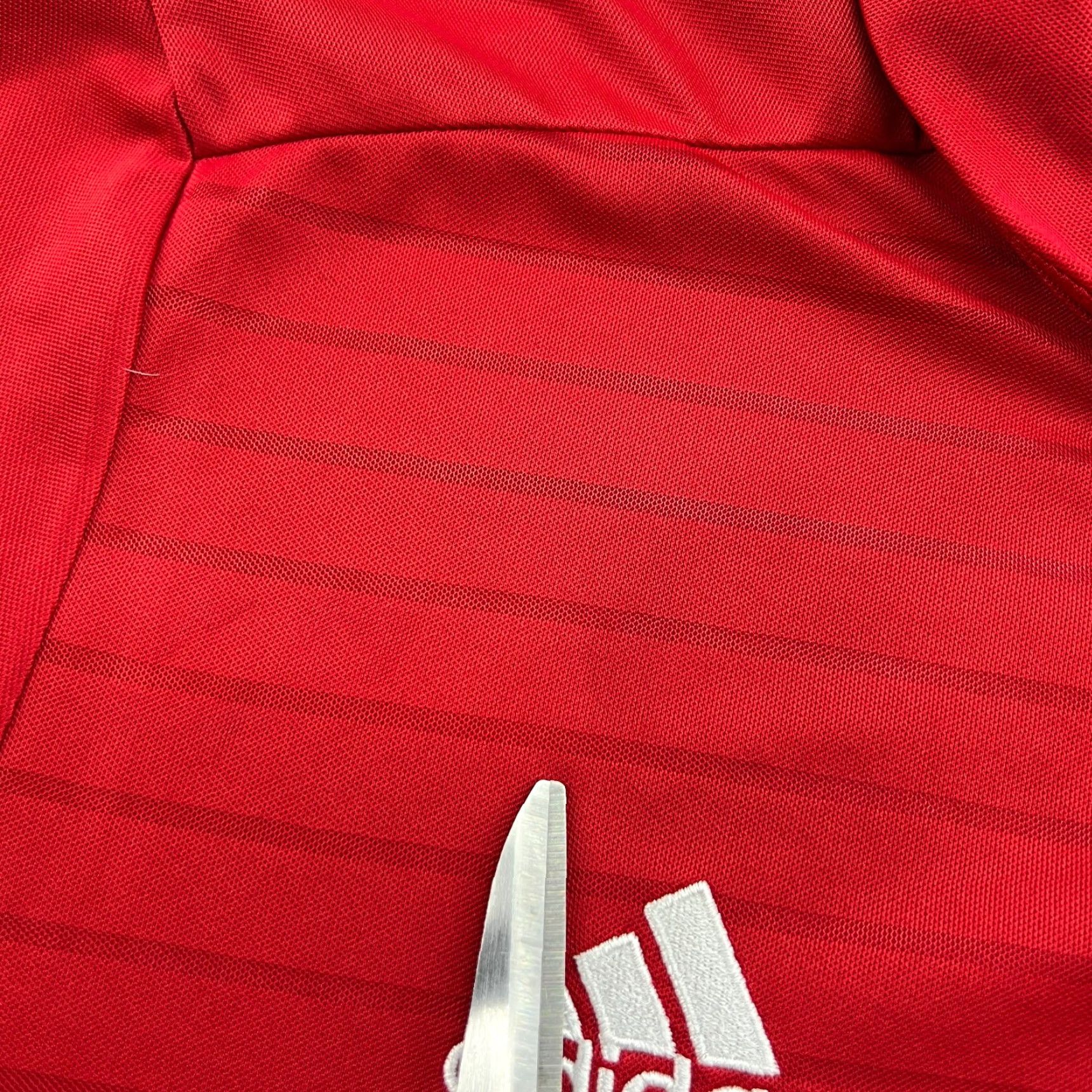 Adidas Bayern Munich 2016 2017 Home Football Jersey Mens L Adidas Shirt Short Sleeve Round Neck Polyester Red Moisture Wicking Quick Dry Football Jersey Mens Size US L / EU 52-54 / 3 - 5 Thumbnail