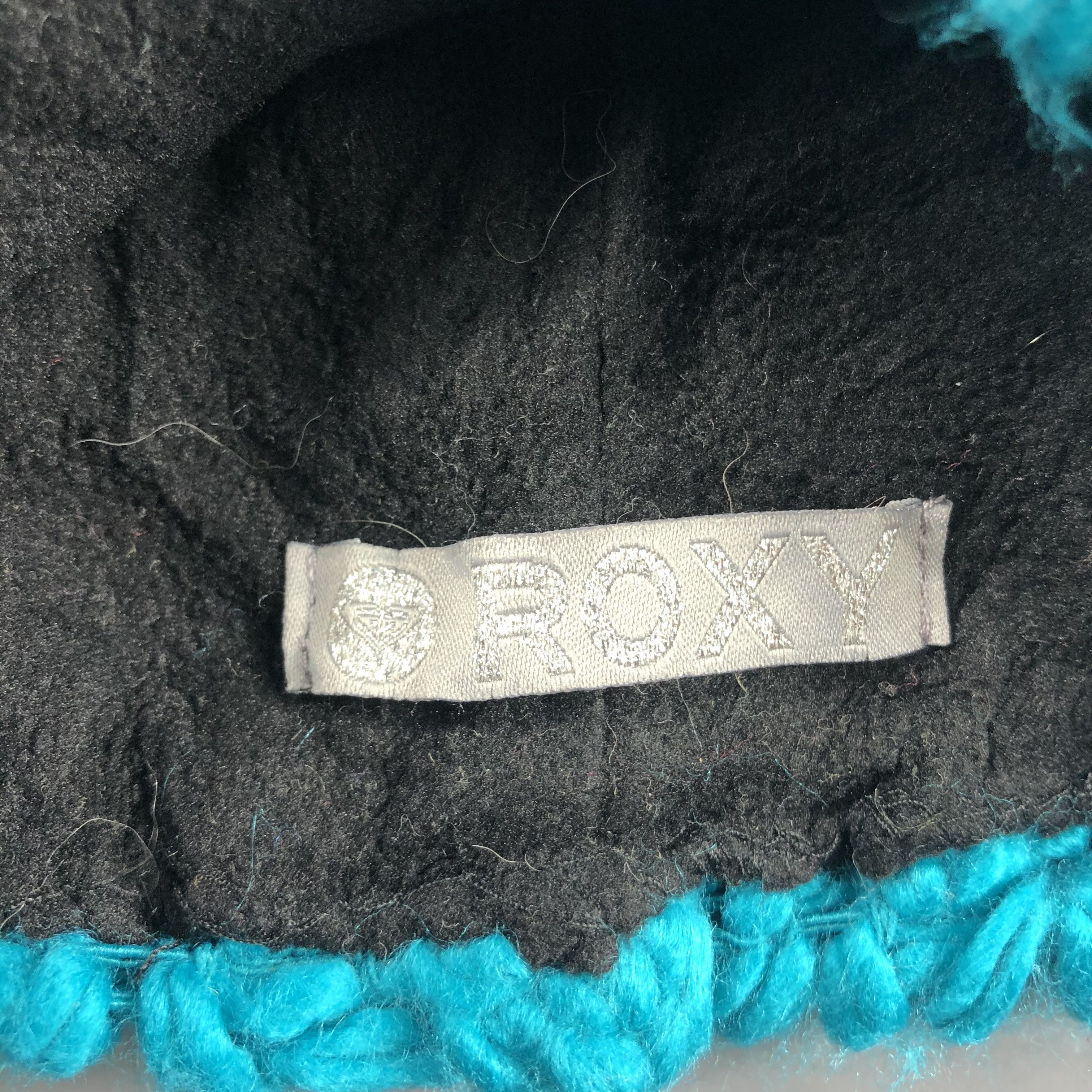 Vintage Roxy Cable Knit Slouchy Beanie Snow Hat Snow Cap -D128 Size ONE SIZE - 5 Thumbnail