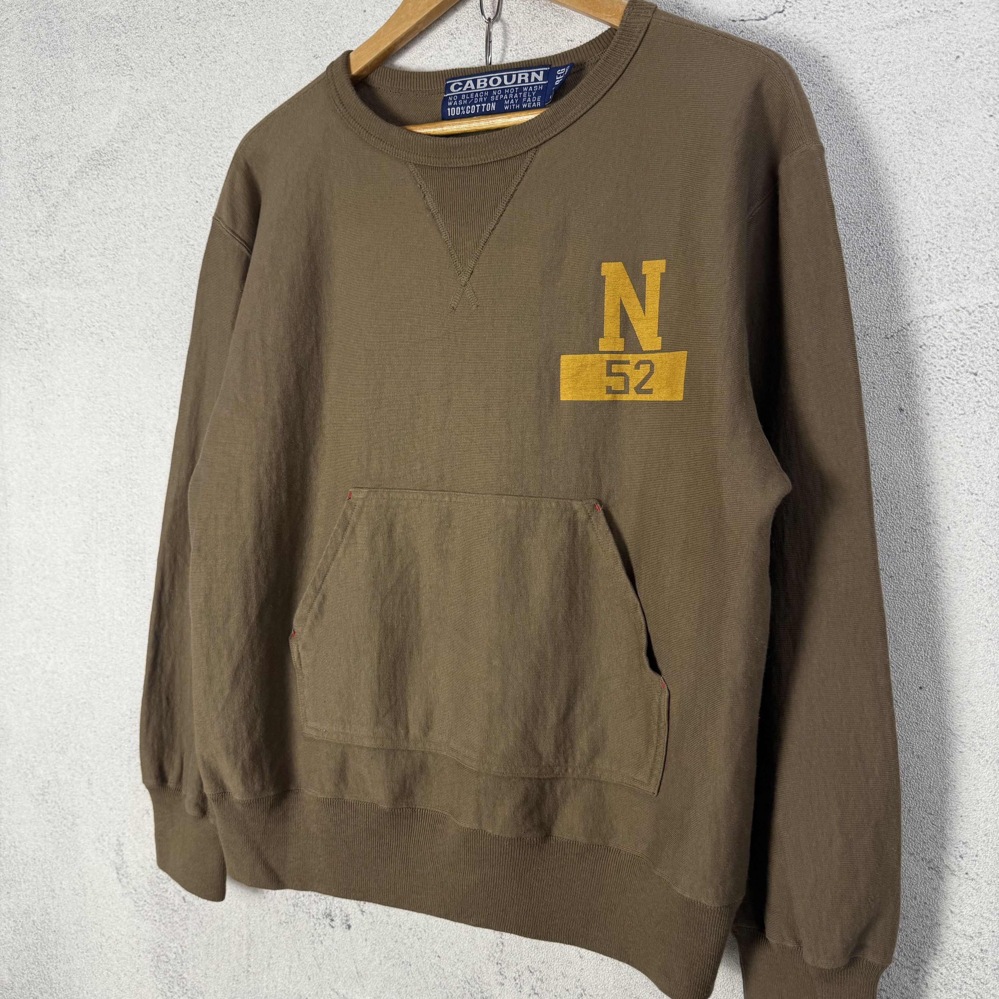 Nigel Cabourn Nigel Cabourn Sweatshirt Crewneck Size US M / EU 48-50 / 2 - 2 Thumbnail
