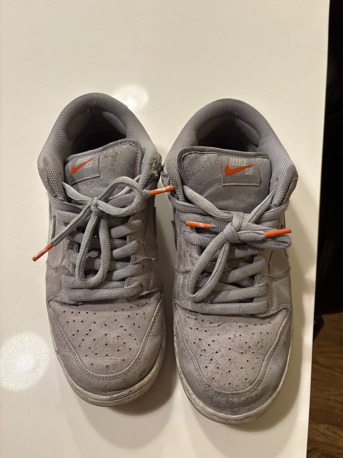 Nike SB Nike SB Wolf Grey Dunks No Box Size US 11 / EU 44 - 6 Thumbnail