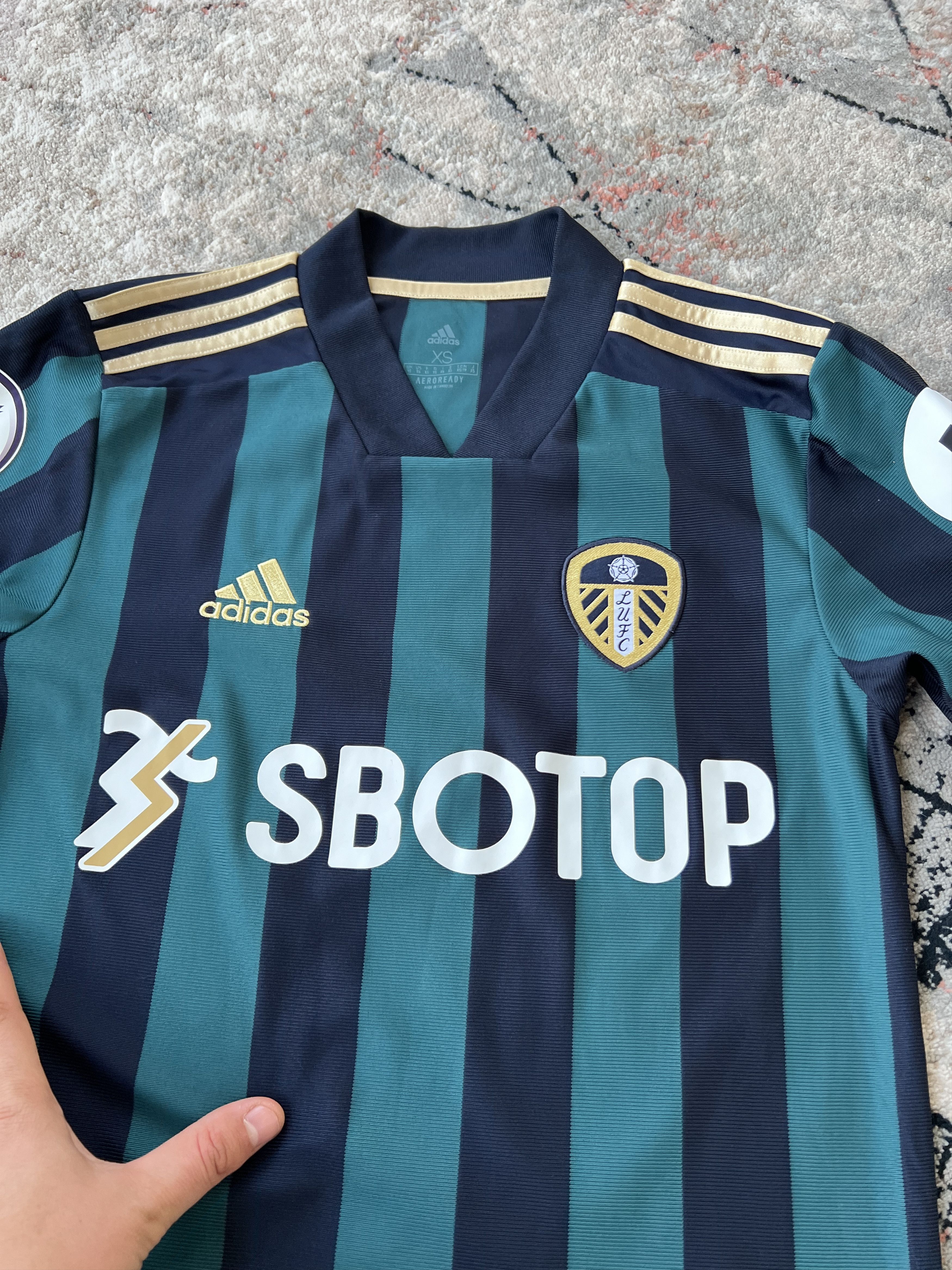 Adidas Adidas Leeds United Football Jersey Size US XS / EU 42 / 0 - 2 Thumbnail