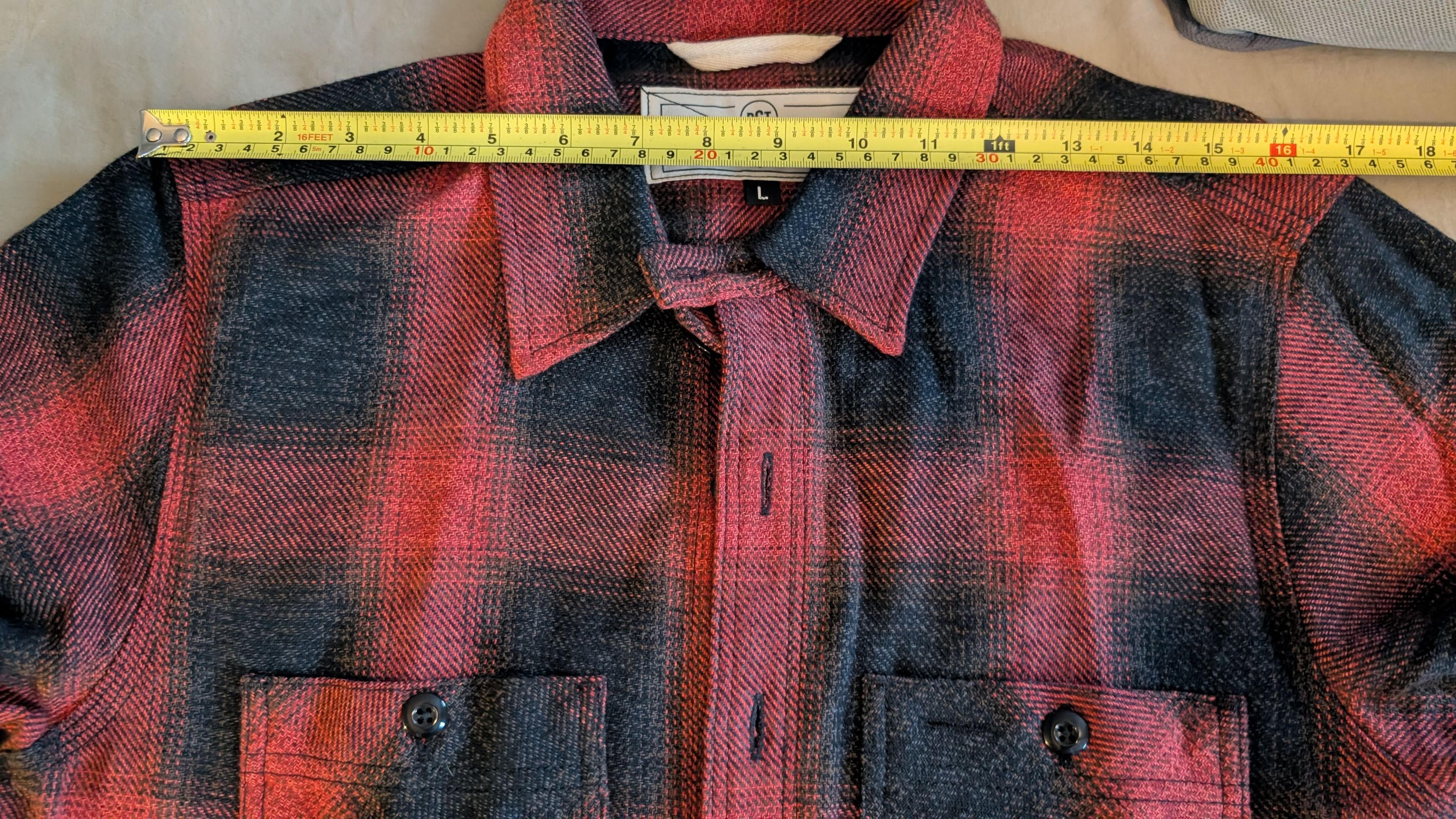 Rogue Territory Ombre flannel work shirt Size US L / EU 52-54 / 3 - 1 Thumbnail