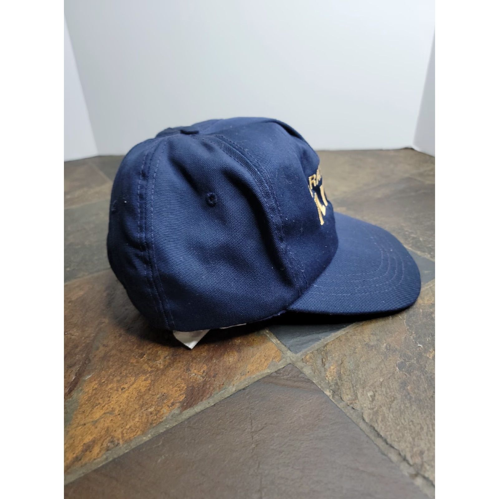 Vintage VINTAGE americap Hat Cap Twill Trucker Button Snap Back Adjustable Blue Men 90s Transportation Logo Patch Made in U.S.A Id Rather Be Flying Size ONE SIZE - 5 Thumbnail
