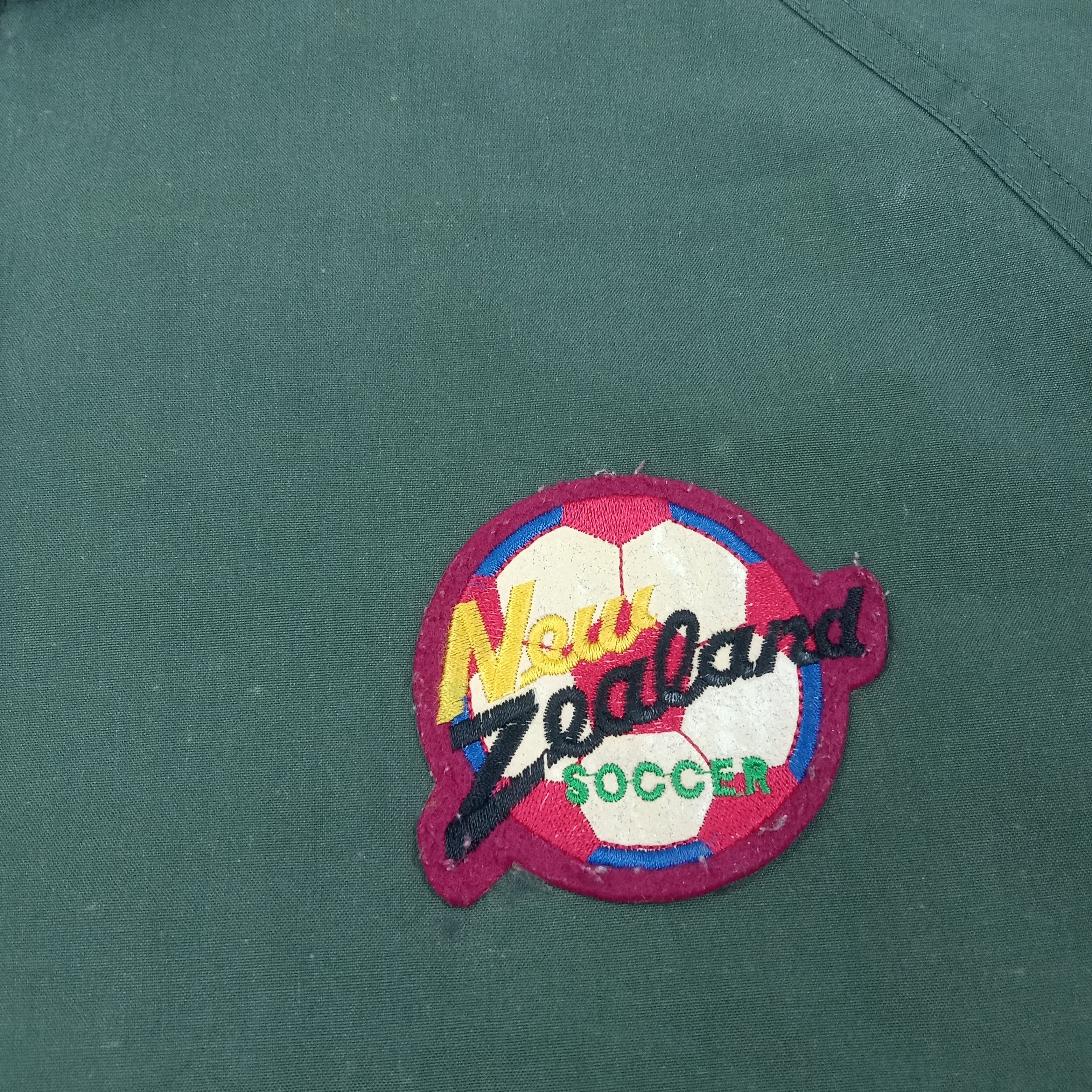 New Zealand Outback × Vintage New Zealand Soccer Football Team Bombers Jacket C221N11 Size US M / EU 48-50 / 2 - 2 Thumbnail