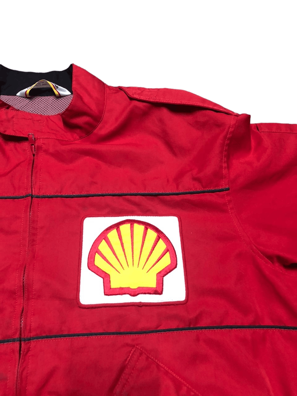 Formula 1 Vintage Shell Workers Bomber Jacket New Formula Size US M / EU 48-50 / 2 - 6 Thumbnail