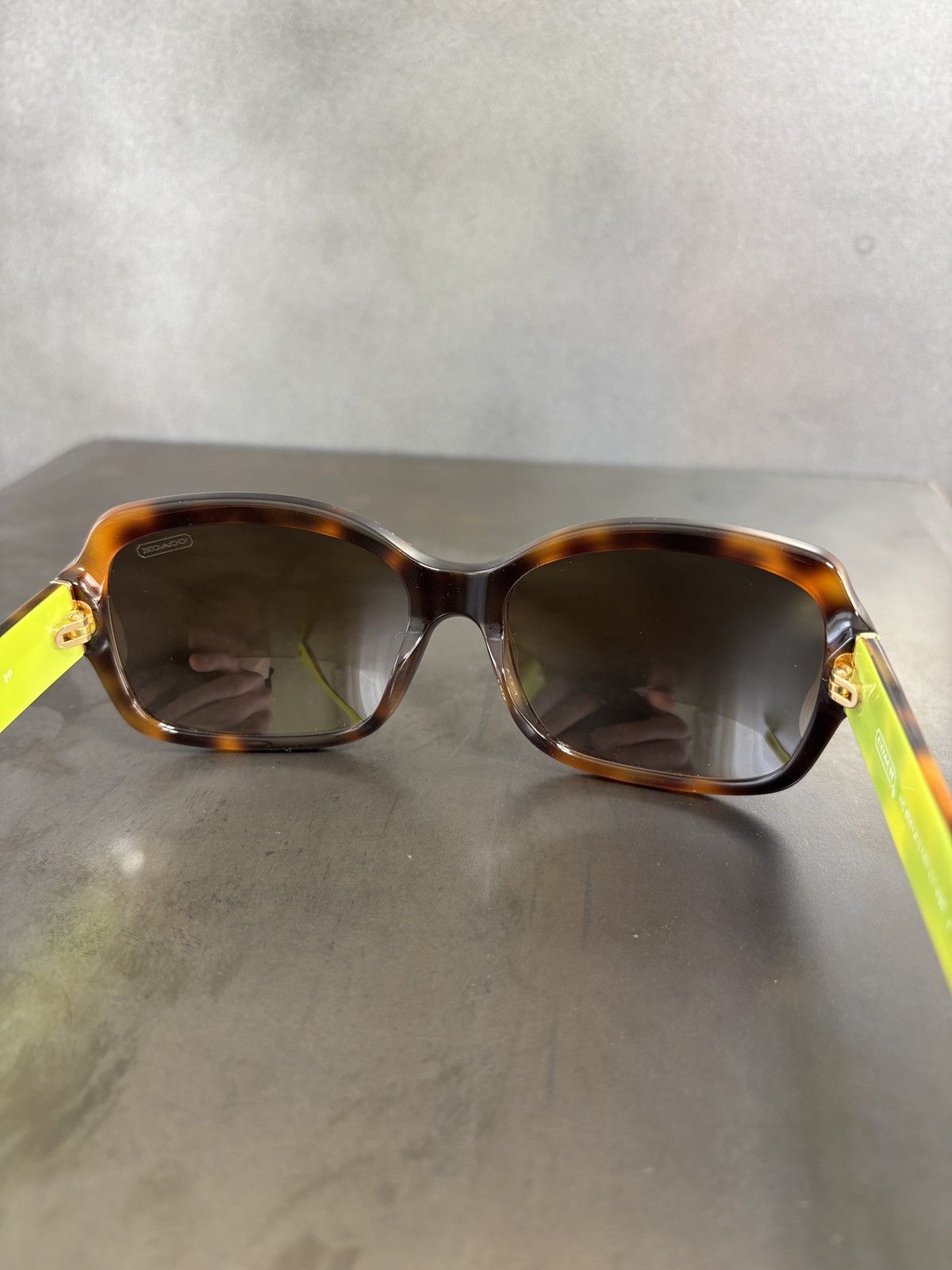 Coach Polarized Coach Sunglasses Monogram 5052/T5 Emma Tortoise Size ONE SIZE - 11 Thumbnail