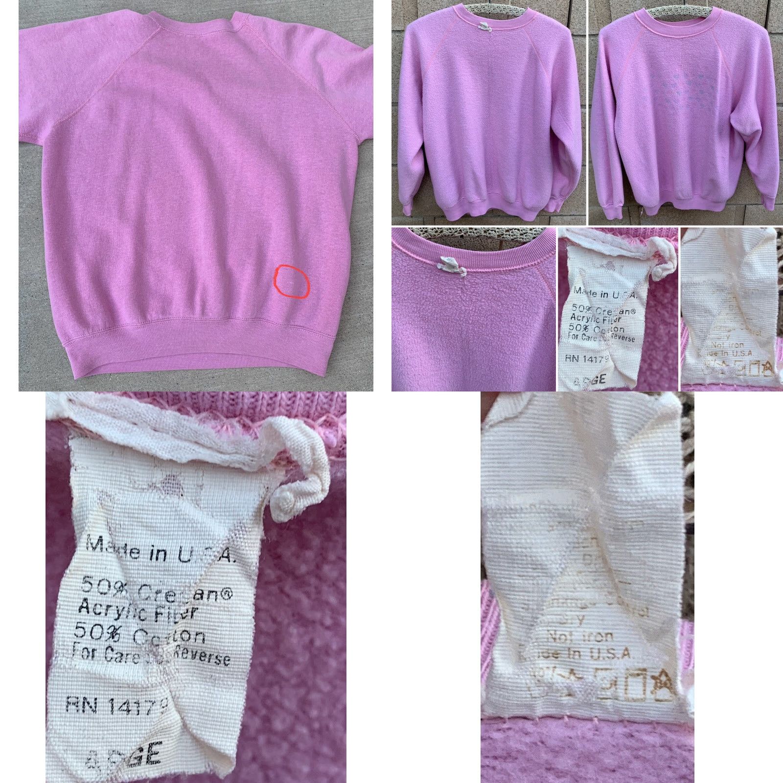 Vintage VINTAGE Heart Graphic Sweatshirt Raglan Sleeves JA Panther sf ca Size L Size L / US 10 / IT 46 - 10 Thumbnail