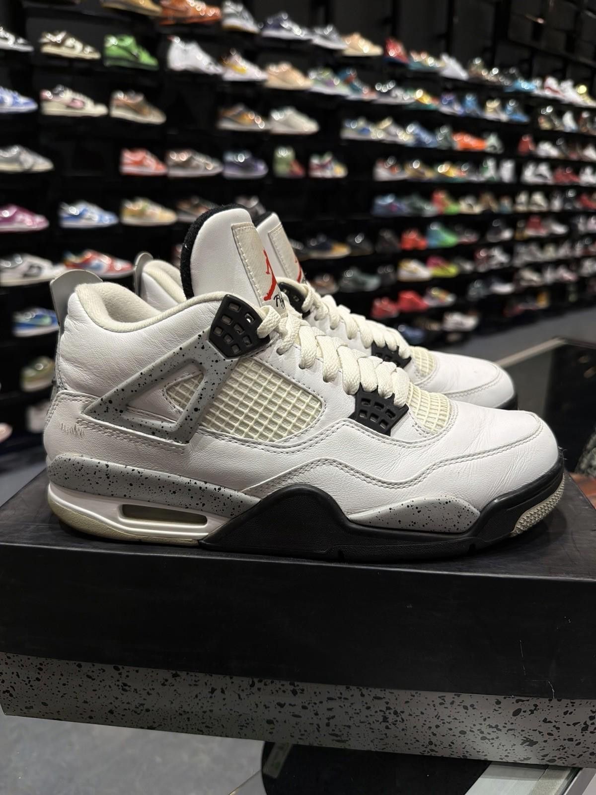 Jordan Brand Air Jordan Retro 4 White Cement 2016 Size 8.5 OG Authentic Size US 8.5 / EU 41-42 - 1 Thumbnail