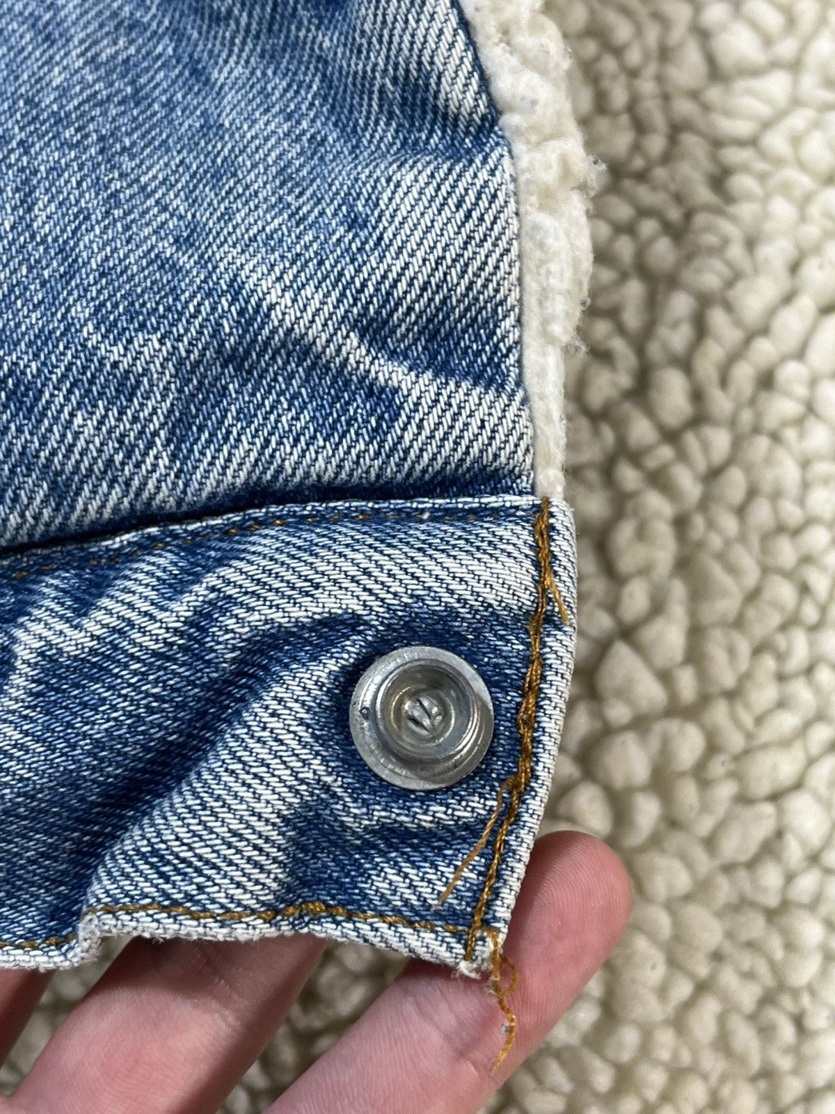 Levi's Vintage 70-80s Levi’s Sherpa Jacket – Made in USA Size US L / EU 52-54 / 3 - 16 Thumbnail