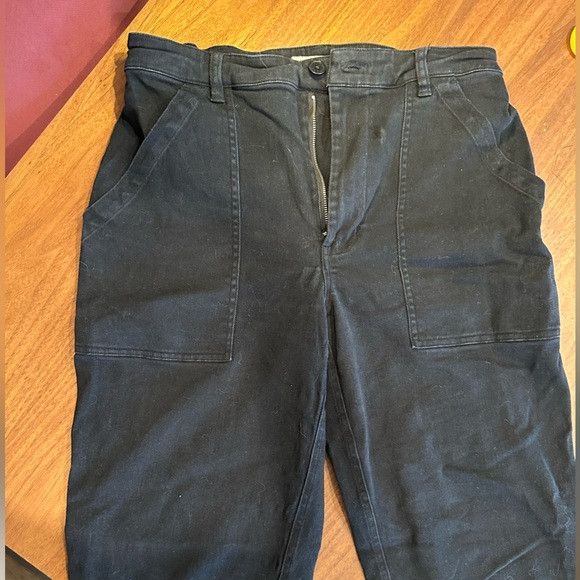 Other Elegant Black Cargo Pants for Women Size 31" - 1 Thumbnail