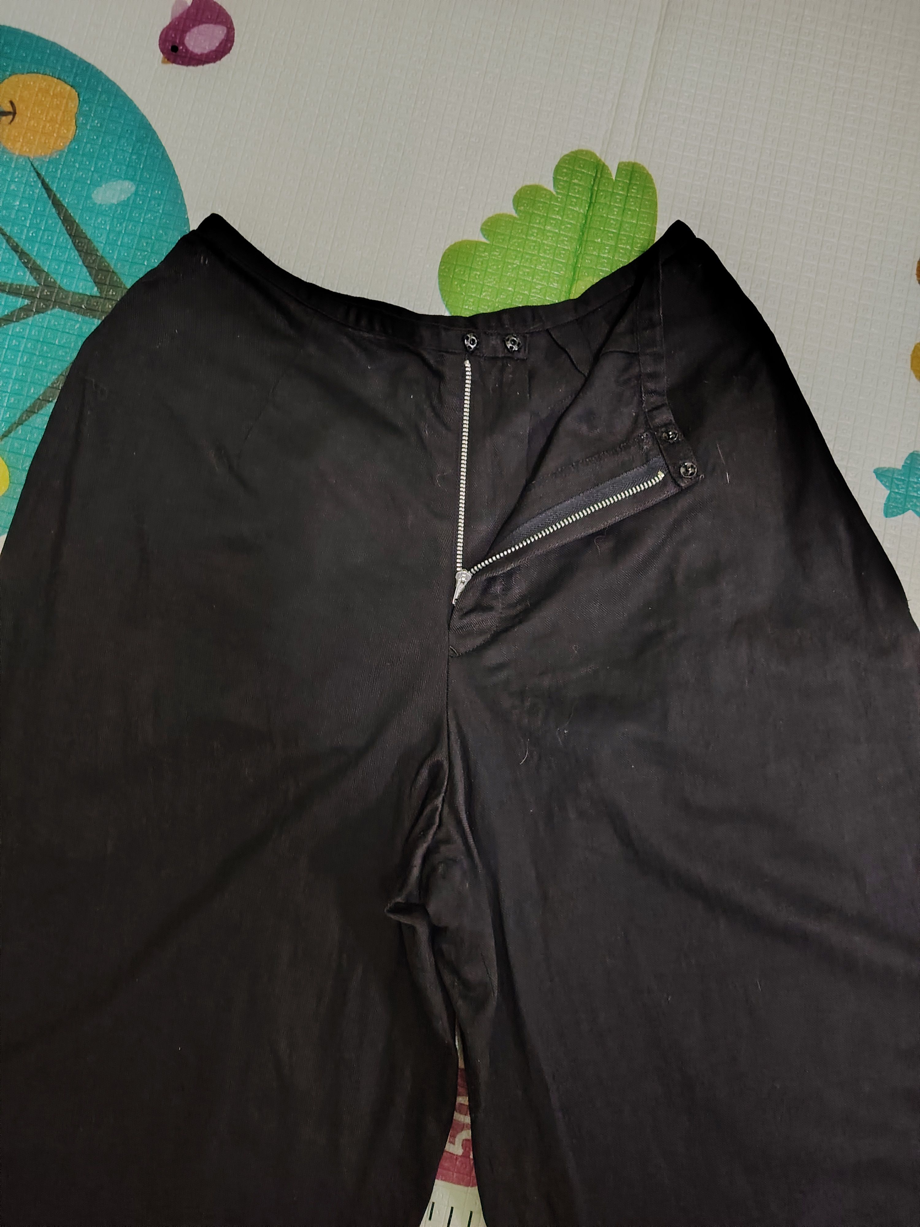 Yohji Yamamoto YOHJI YAMAMOTO Gabardine Tucked Wide Pants Size 25" / US 0 / IT 36 - 7 Thumbnail