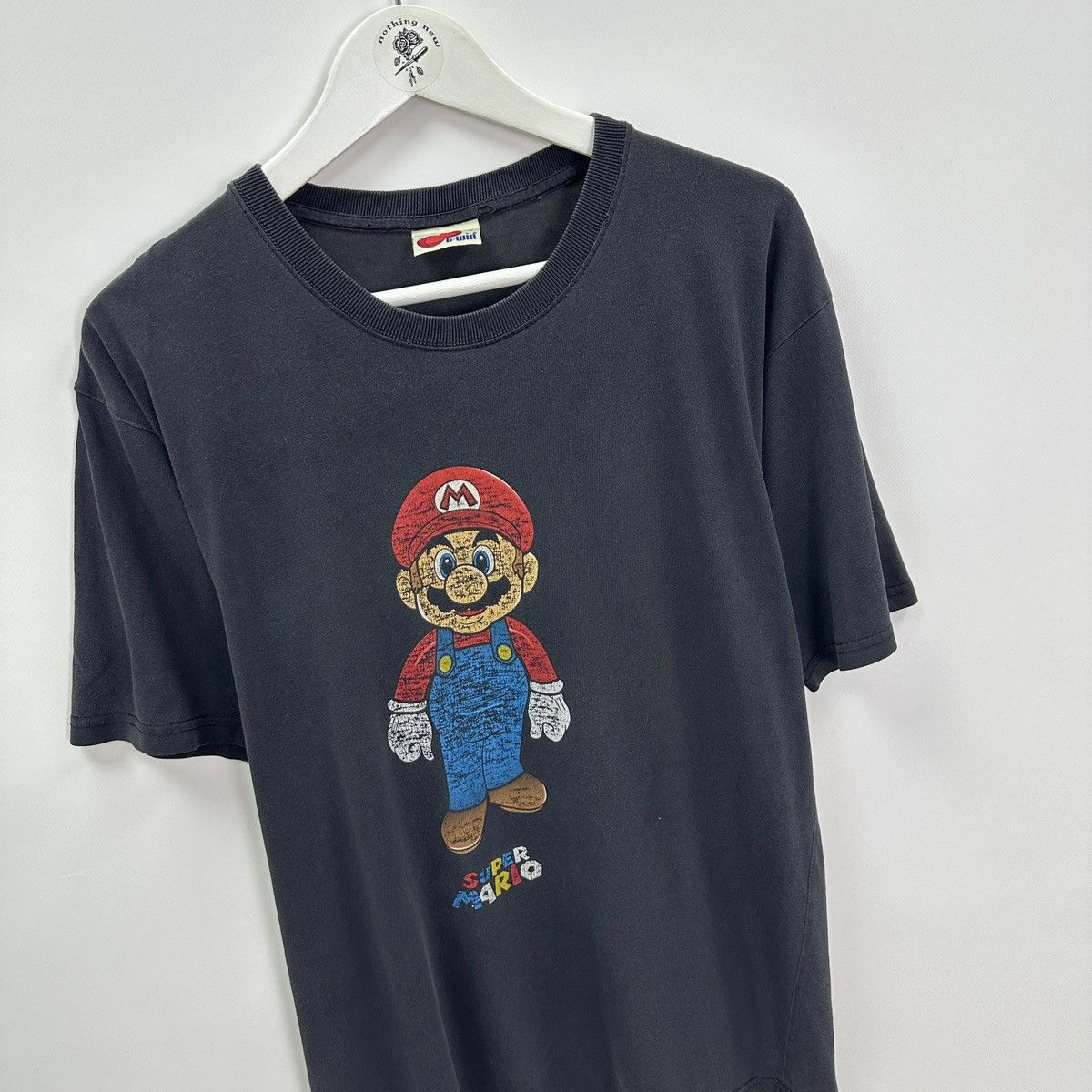Vintage Vintage 90s Super Mario Nintendo Japan tee y2k rare Game Size US L / EU 52-54 / 3 - 2 Thumbnail