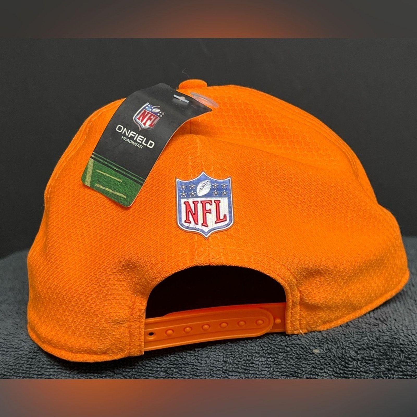 New Era Miami Dolphins New Era Orange Color Rush 9FIFTY Snapback Hat Size ONE SIZE - 7 Thumbnail