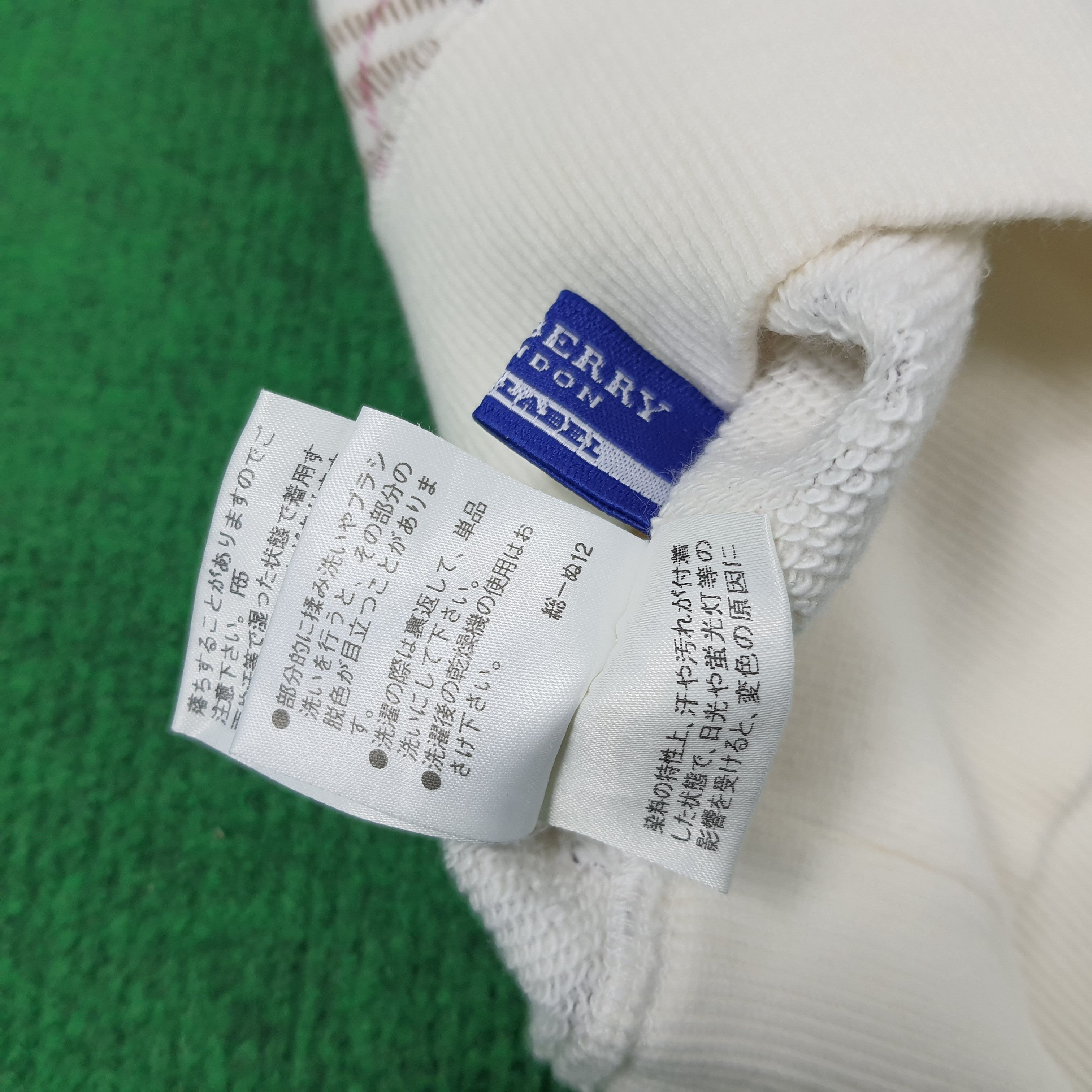 Burberry × Vintage Vintage Burberry Blue Label Long Sleeve Shirt Size XS / US 0-2 / IT 36-38 - 8 Thumbnail
