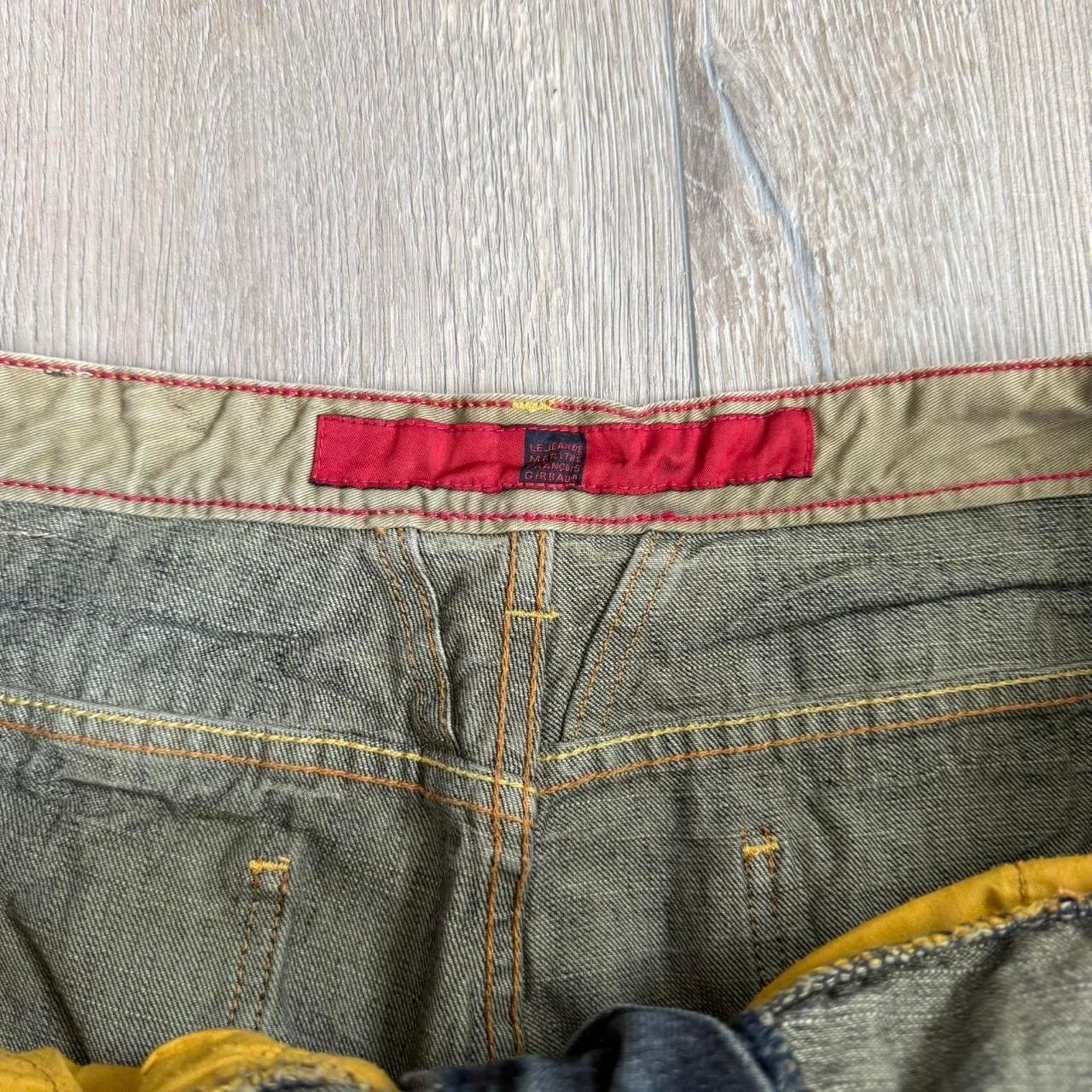 Marithe + Francois Girbaud Vintage MFG super baggy embroidered jeans Size US 44 / EU 60 - 8 Thumbnail