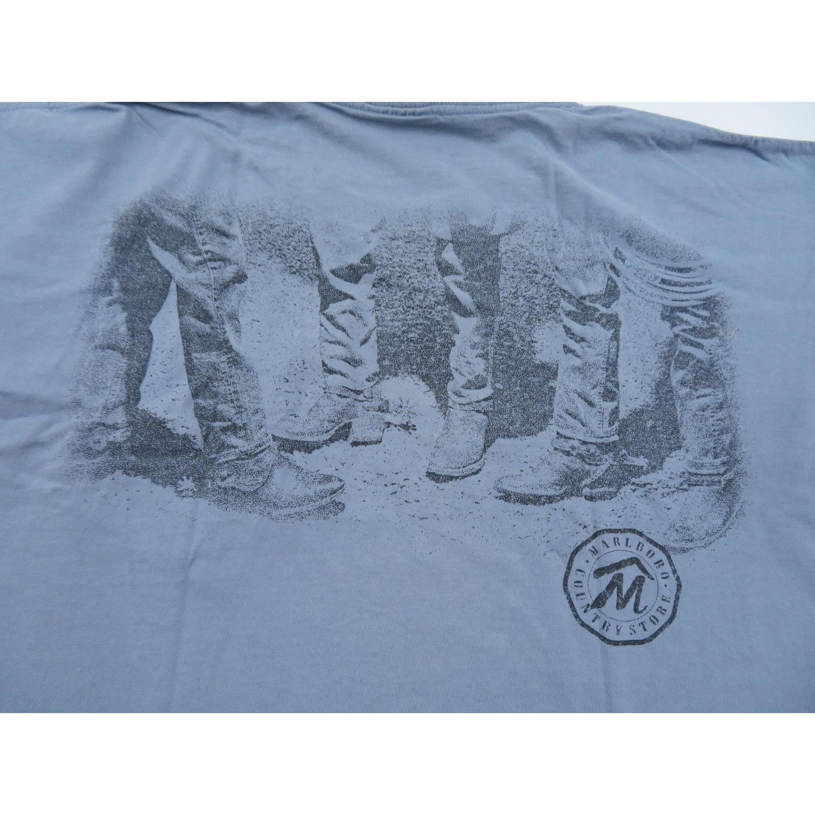 Marlboro 90s Marlboro Country Store T-Shirt, Cowboy Boots Graphic 2XL Size US XXL / EU 58 / 5 - 4 Thumbnail