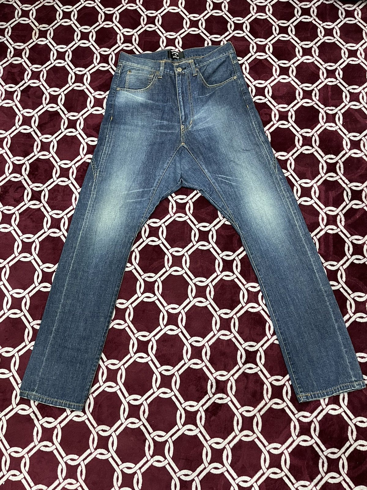 CABANE de ZUCCa 🔥Cabane De Zucca Redline Selvedge Denim Size US 30 / EU 46 - 1 Thumbnail