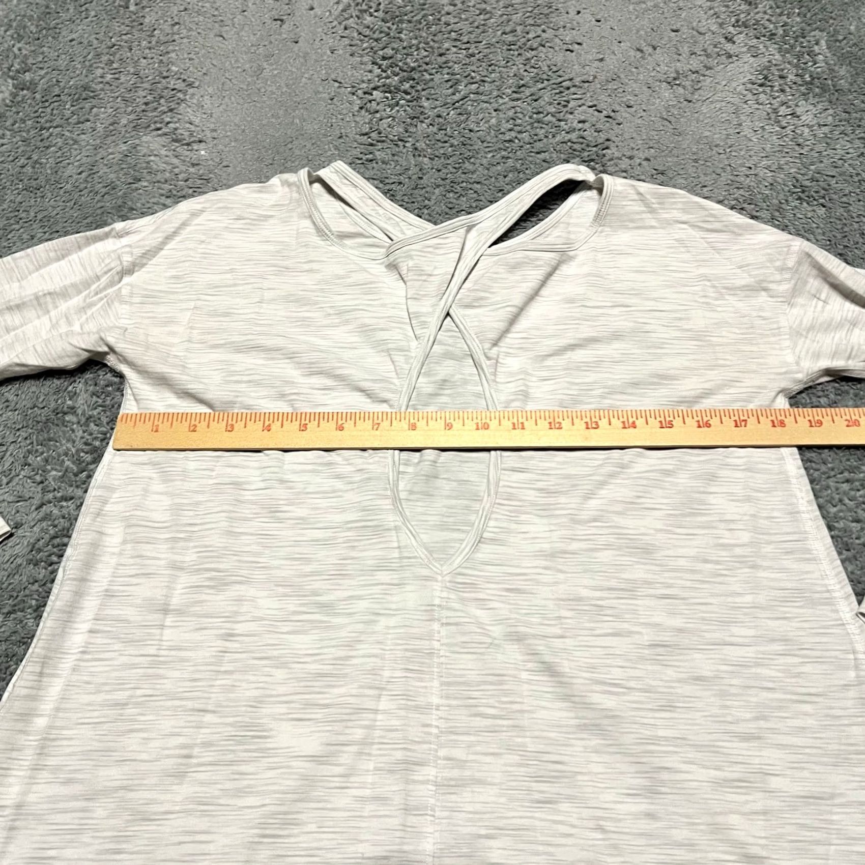 Lululemon Lululemon Shirt Womens 6 Back Into It Long Sleeve Gray Shirt Women 6 Back Into It Long Sleeve Gray Regular Women Mens? Size M / US 6-8 / IT 42-44 - 6 Thumbnail