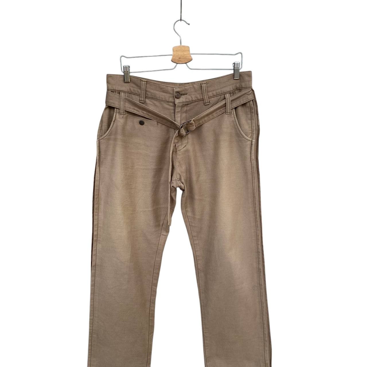Johnbull VINTAGE JOHNBULL BELTED UTILITY CHINOS WORKWEAR MILITARY Size US 33 - 2 Thumbnail