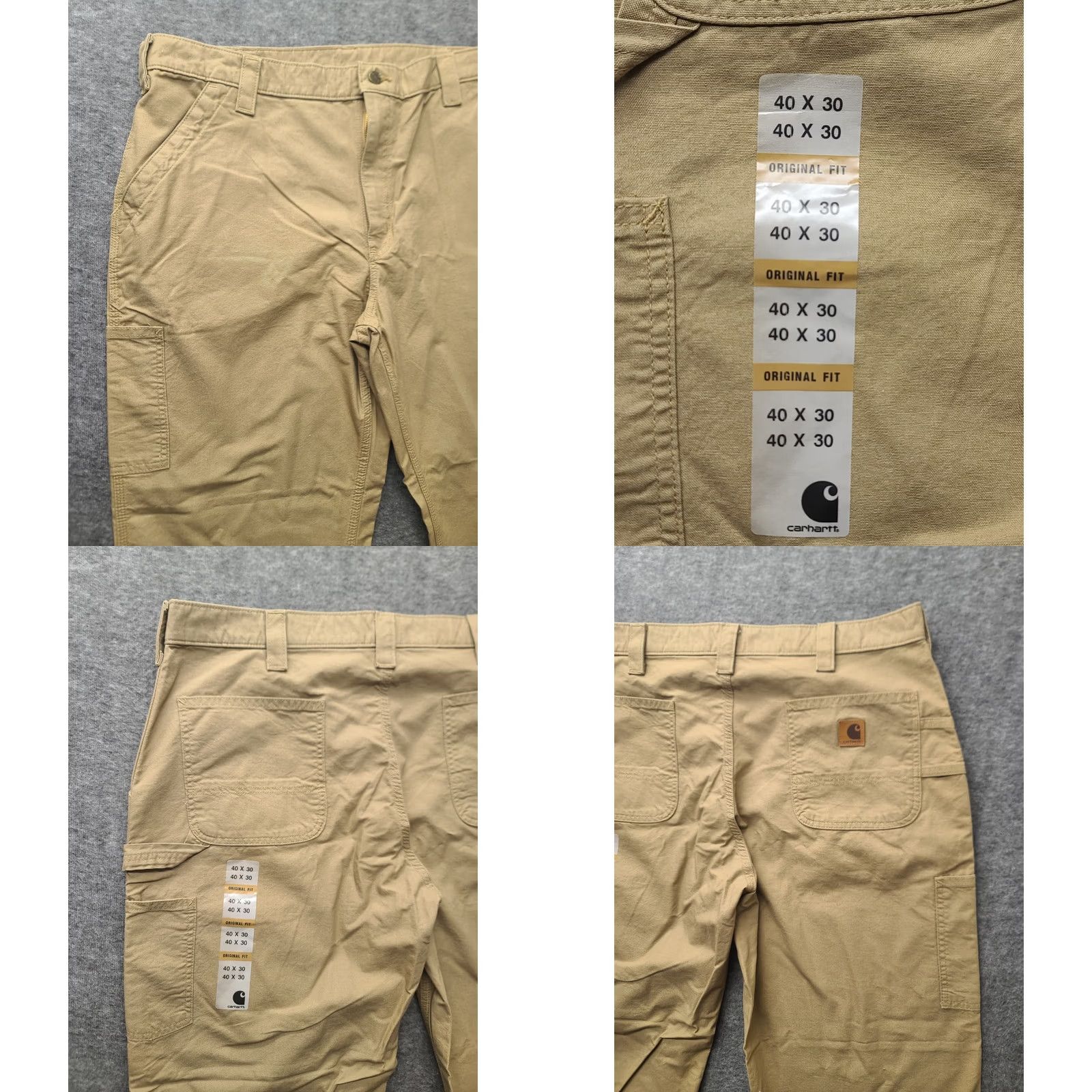 Carhartt VINTAGE Carhartt Carpenter Pants Mens 40x30 Relaxed Fit Straight Leg Workwear Canvas Size US 40 / EU 56 - 8 Thumbnail