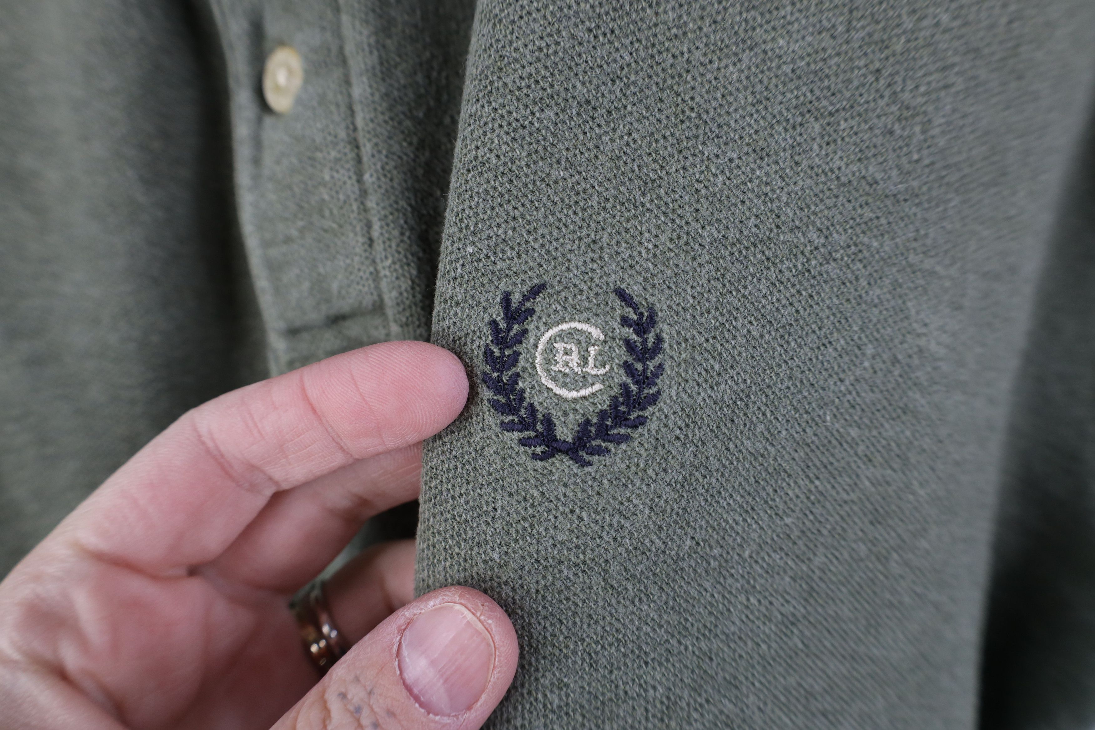 Ralph Lauren Vintage 90s Chaps Ralph Lauren Crest Collared Polo Shirt Size US L / EU 52-54 / 3 - 4 Thumbnail