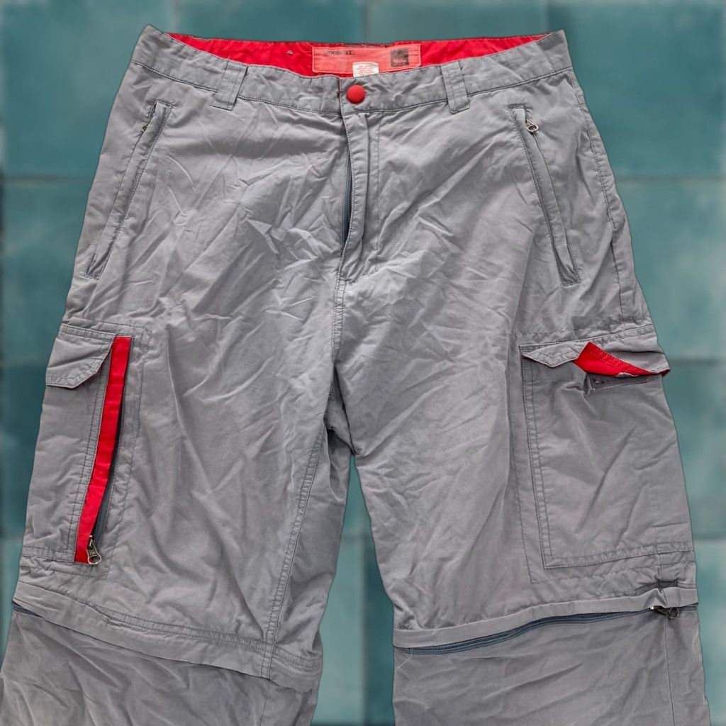 Mossimo Mossimo Cargo Pants Mens 34x30 Gray Loose Skater Gorpcore Convertible Cargo Pants Size US 34 / EU 50 - 1 Thumbnail