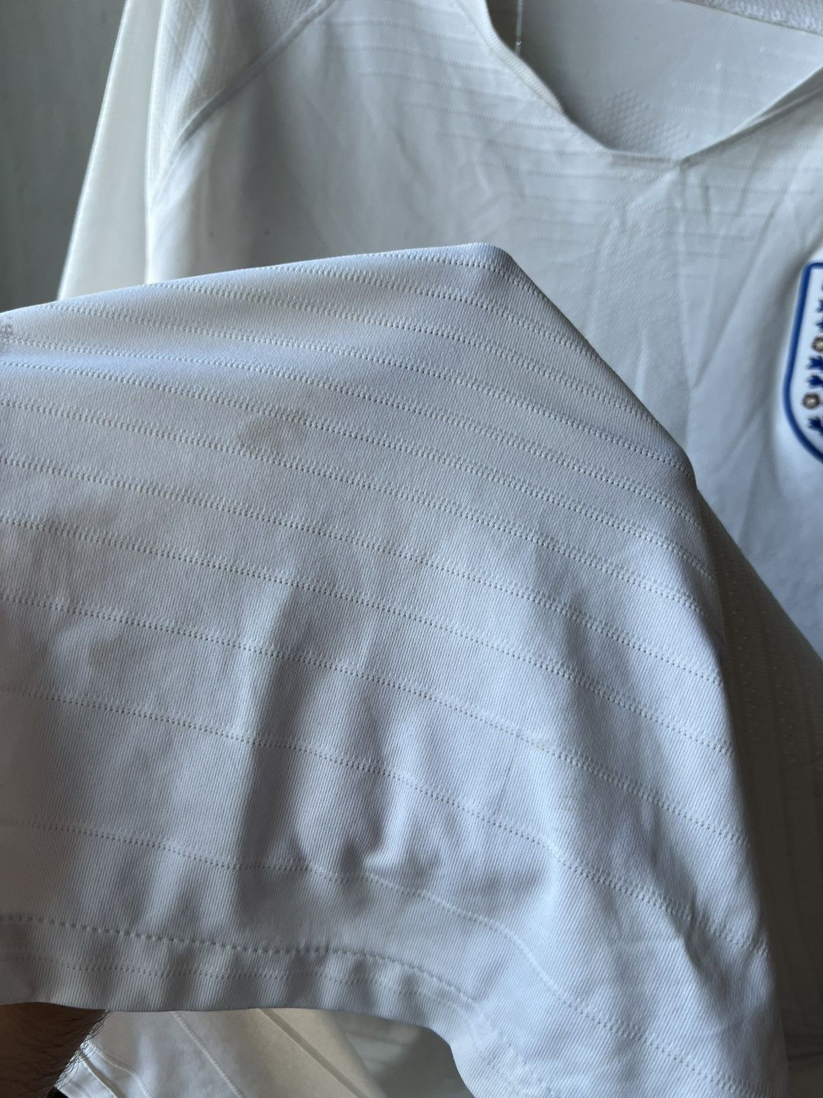 Nike 2018/19 ENGLAND TEAM HOME PLAYER ISSUED SOCCER JERSEY Size US XL / EU 56 / 4 - 13 Thumbnail