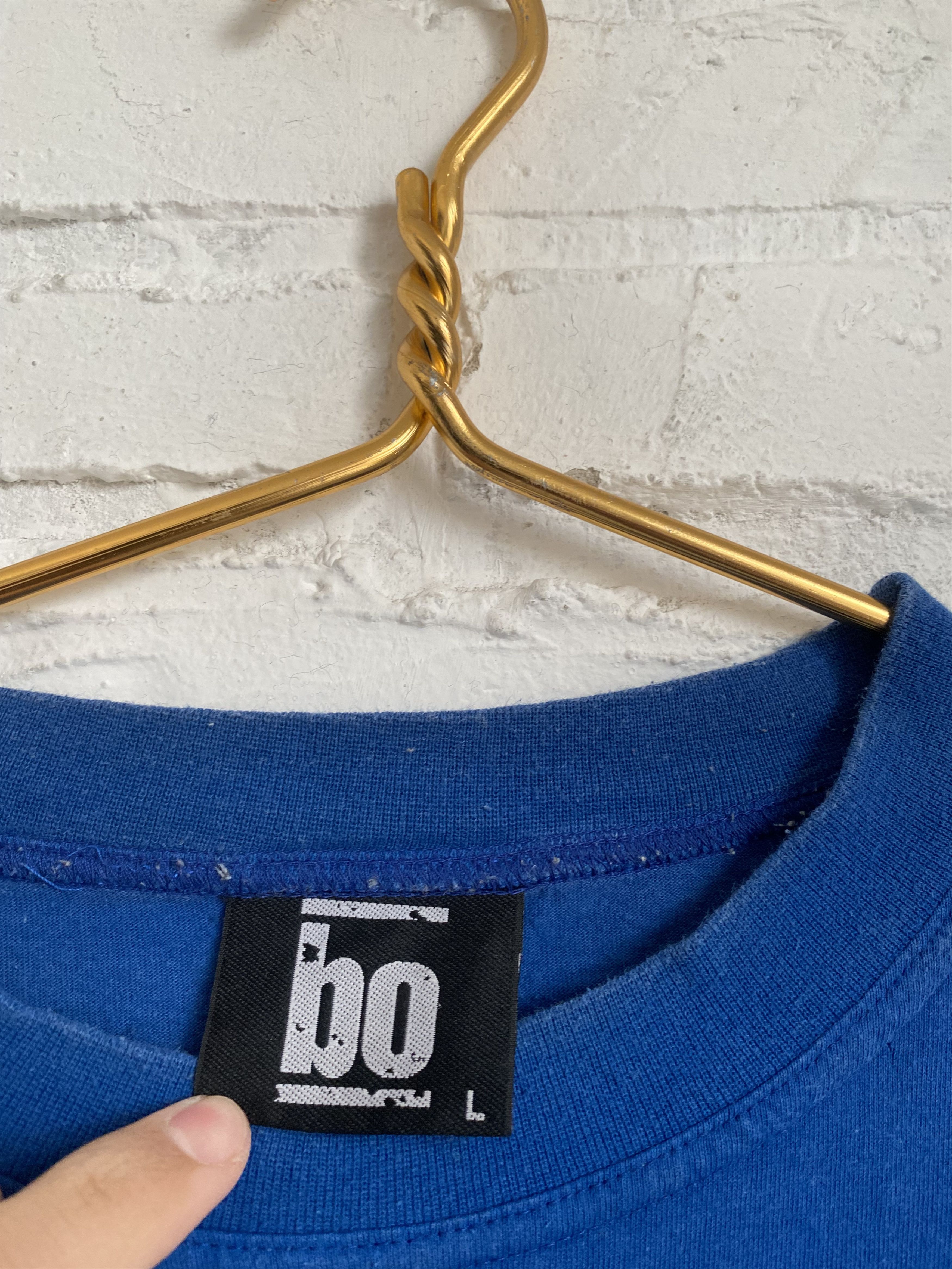 Band Tees × Vintage RARE Vintage 90s Bohse Onkelz member of B.O.S.C. T-shirt Size US L / EU 52-54 / 3 - 4 Thumbnail