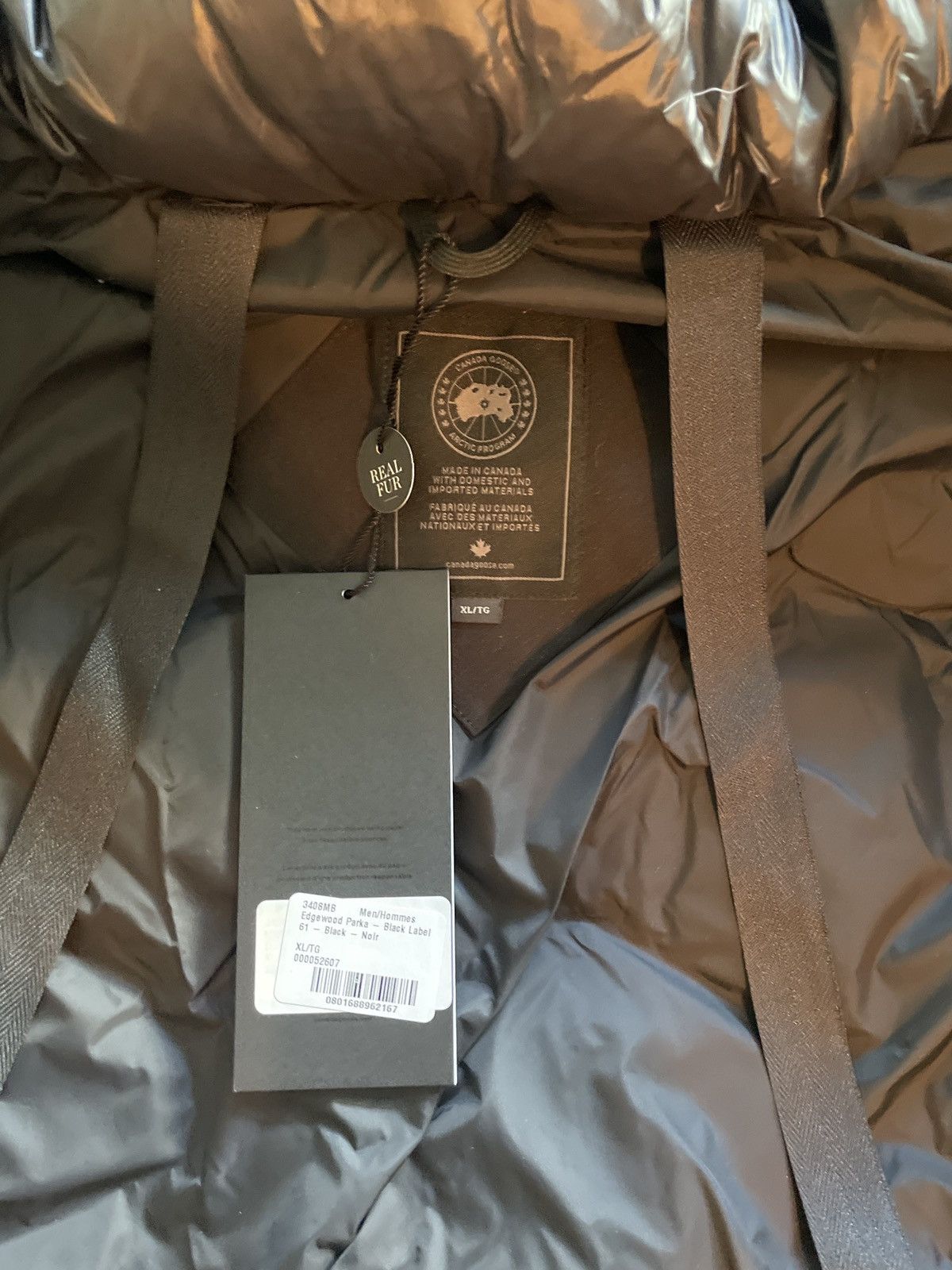 Canada Goose Men Edgewood Parka Black Label Black Size US XL / EU 56 / 4 - 4 Thumbnail