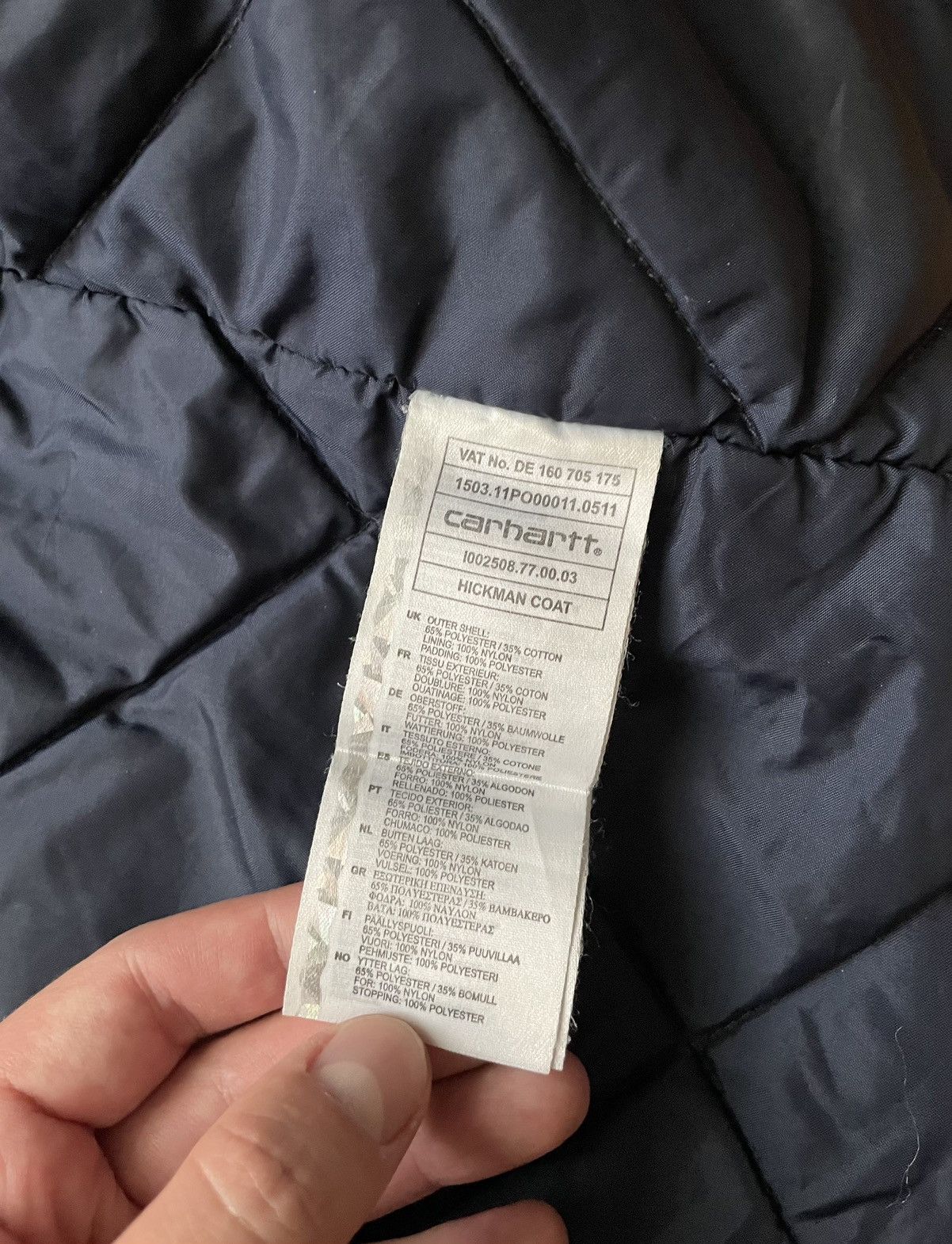 Carhartt × Vintage Vintage Carhartt Hickman Coat Jacket Size US S / EU 44-46 / 1 - 10 Thumbnail