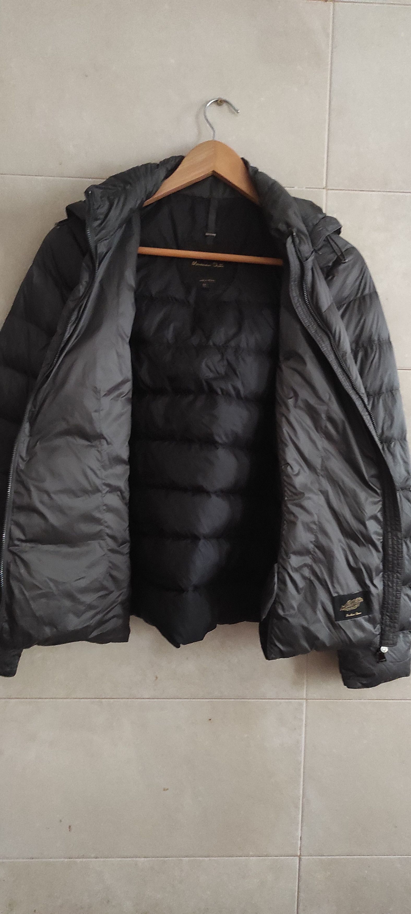 Massimo Dutti Massimo Dutti Women's Padded Puffer Duck Down Jacket Size L / US 10 / IT 46 - 7 Thumbnail