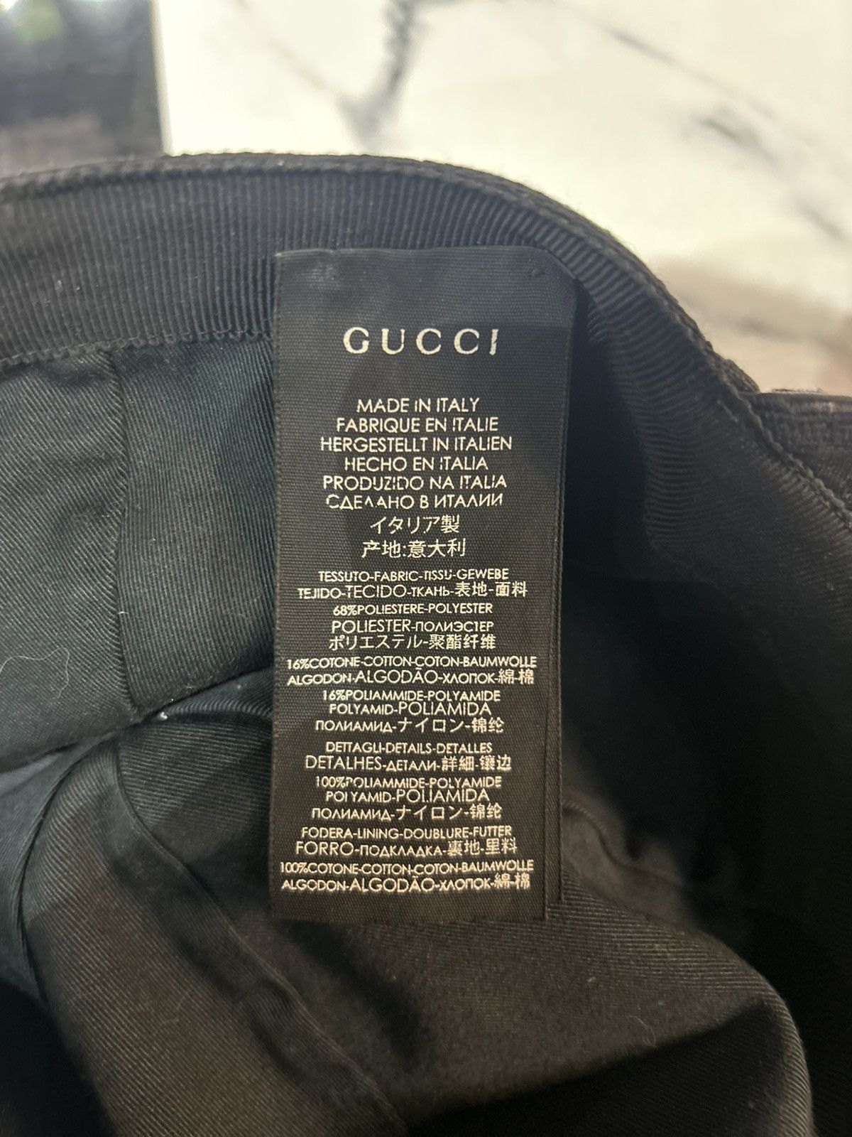 Gucci Gucci GG Canvas Baseball Cap Size ONE SIZE - 5 Thumbnail
