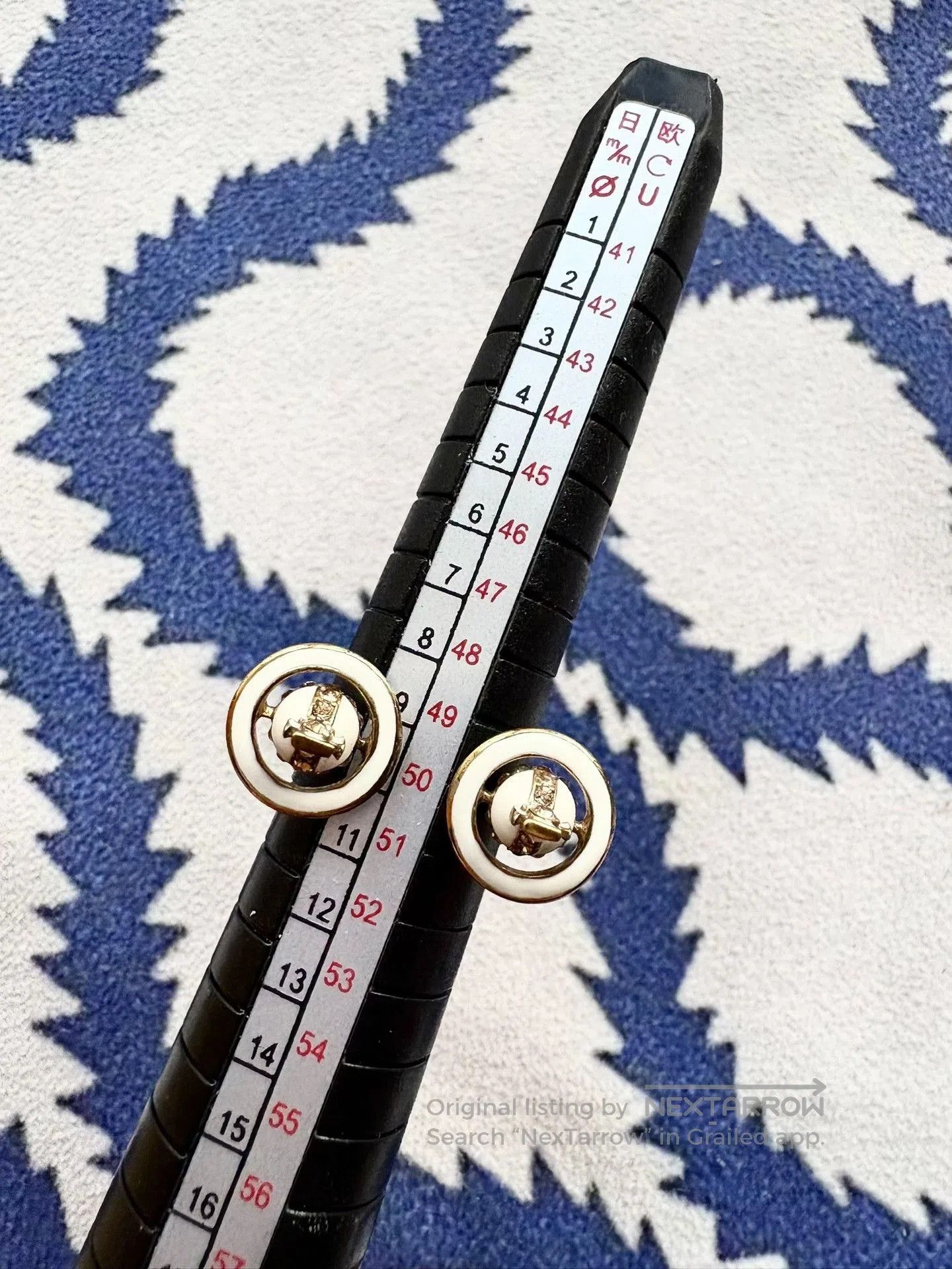 Vivienne Westwood Vivienne Westwood Vintage White Saturn Ring. Size ONE SIZE - 6 Thumbnail