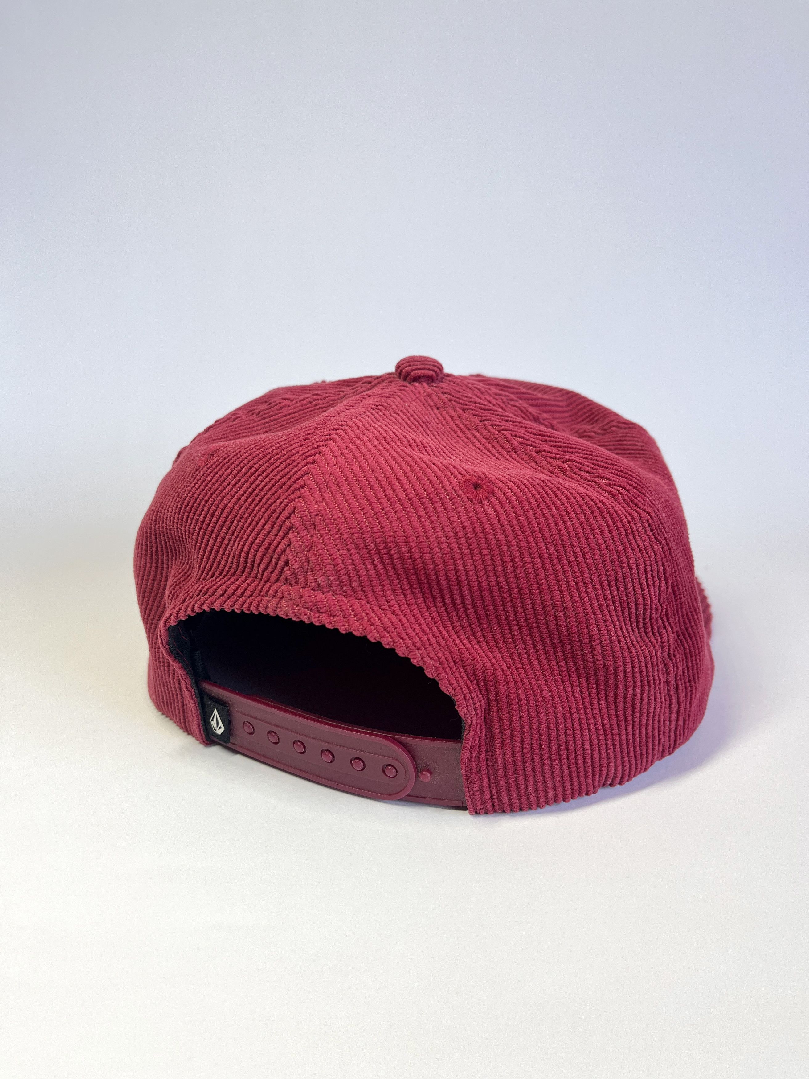 Volcom Vintage Volcom Corduroy 6 Panel Burgundy Cap Size ONE SIZE - 4 Thumbnail
