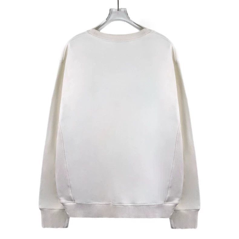 Dior Dior White Long Sleeve Embroidered Sweatshirt-2506 Size XL / US 12-14 / IT 48-50 - 2 Thumbnail