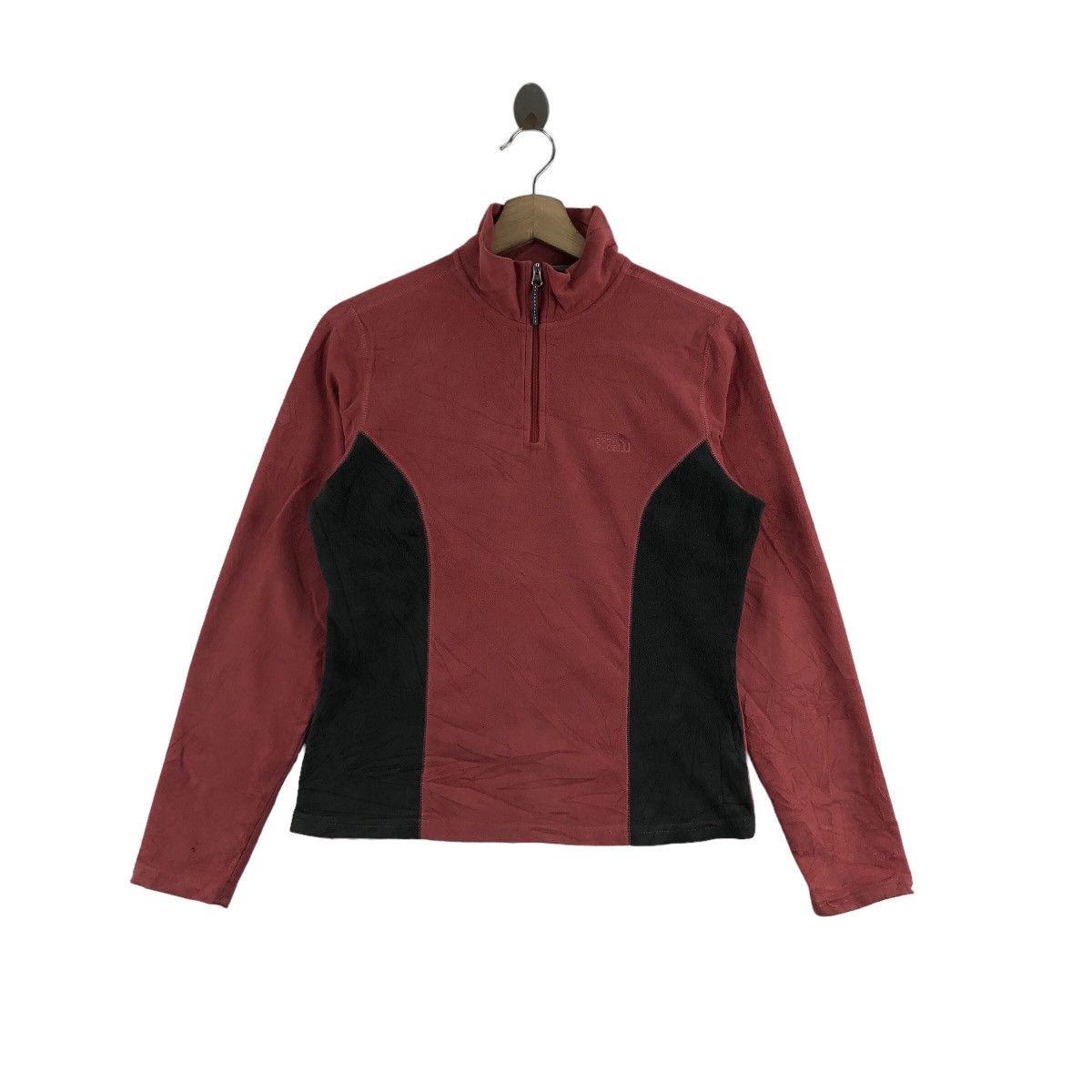 image of Tnf The North Face Fleece Two Tones in Burgundy, Women's (Size Small)