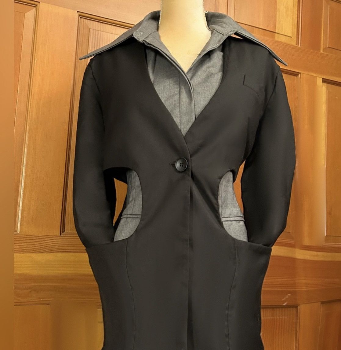 Designer × Other NWT, Lavishly Paris Women’s Hollow Out Layered Blazer Size M / US 6-8 / IT 42-44 - 10 Thumbnail
