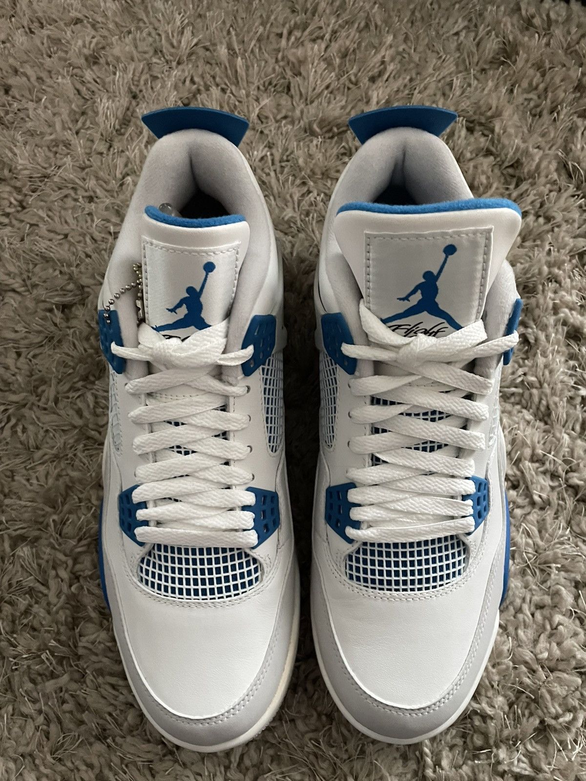 Jordan Brand Jordan 4 Military Blue 2012 release Size US 10 / EU 43 - 5 Thumbnail