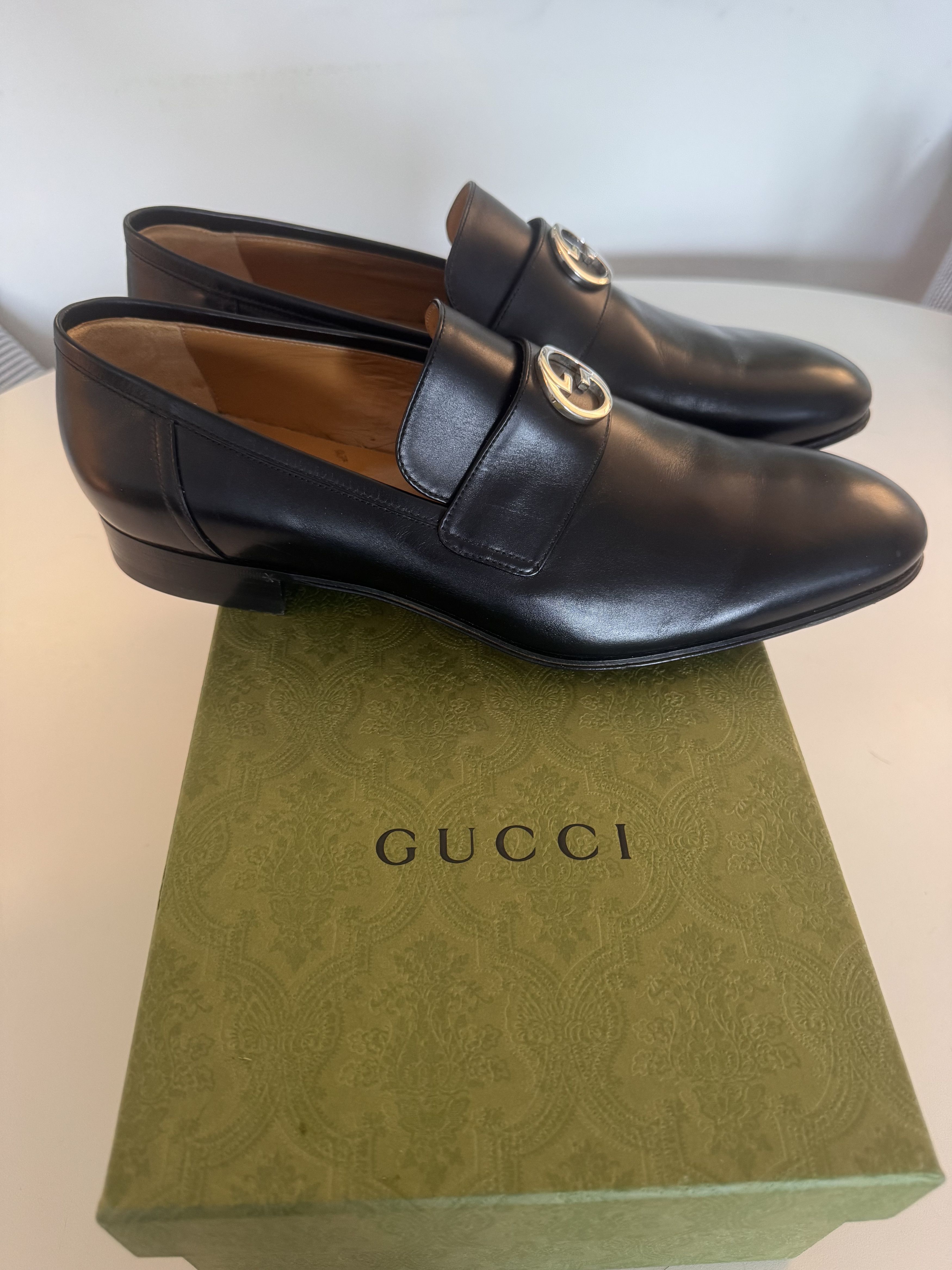Gucci Gucci Interlocking G Loafers Size US 13 / EU 46 - 7 Thumbnail