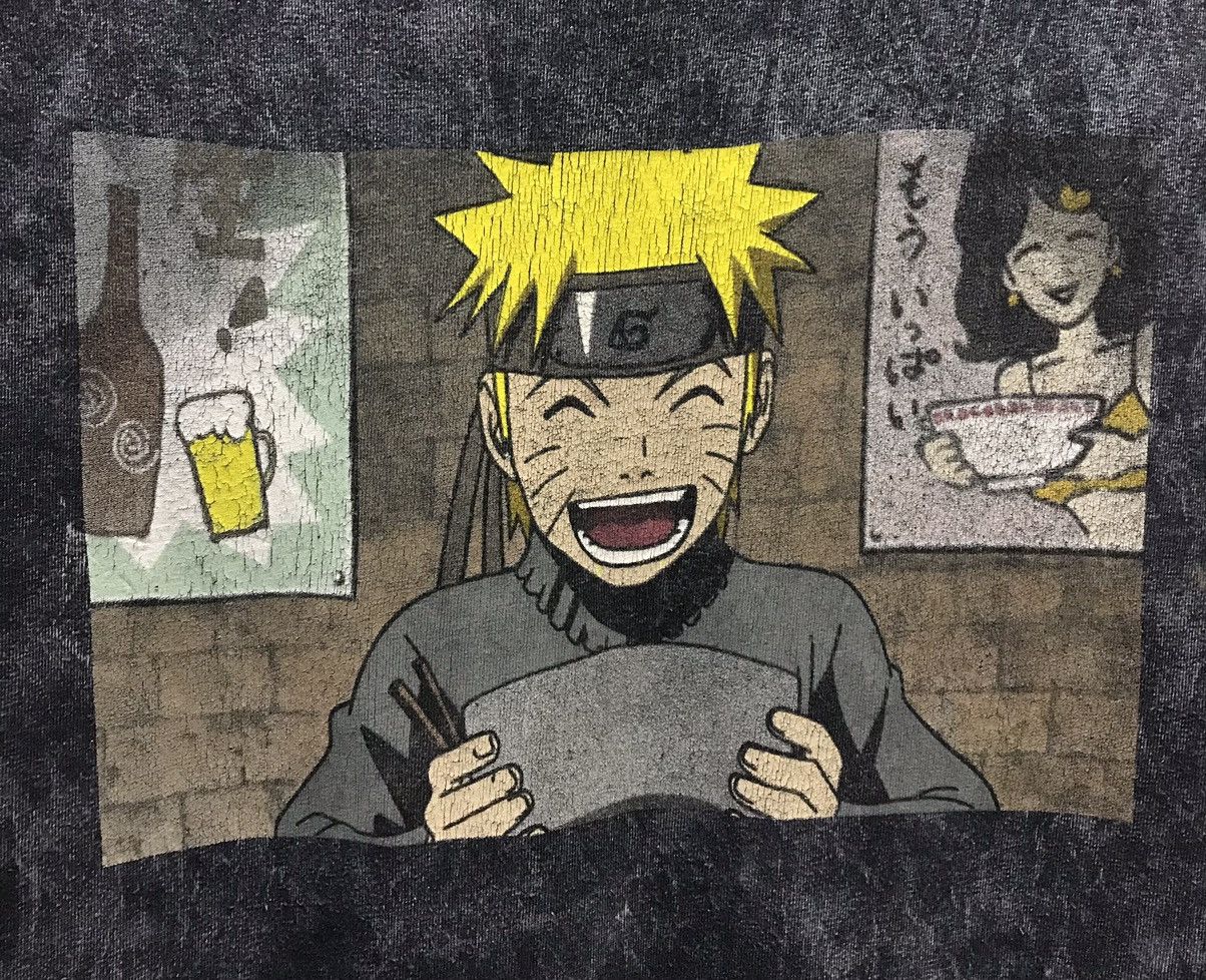 Anime × Japanese Brand Shonen Jump Naruto Shippuden Ichiraku Ramen Shop Shirt Size US L / EU 52-54 / 3 - 3 Thumbnail