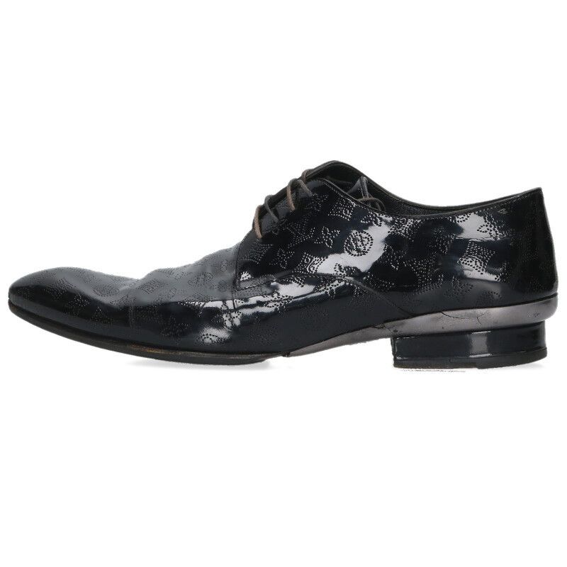 Louis Vuitton Louis Vuitton Leather Shoes Black Size 10.5 Size US 10.5 / EU 43-44 - 1 Thumbnail