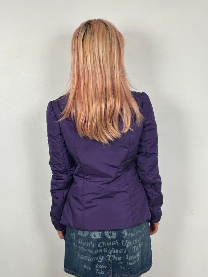 Prada AW2008 Prada Purple Nylon Light Jacket Size S / US 4 / IT 40 - 3 Thumbnail