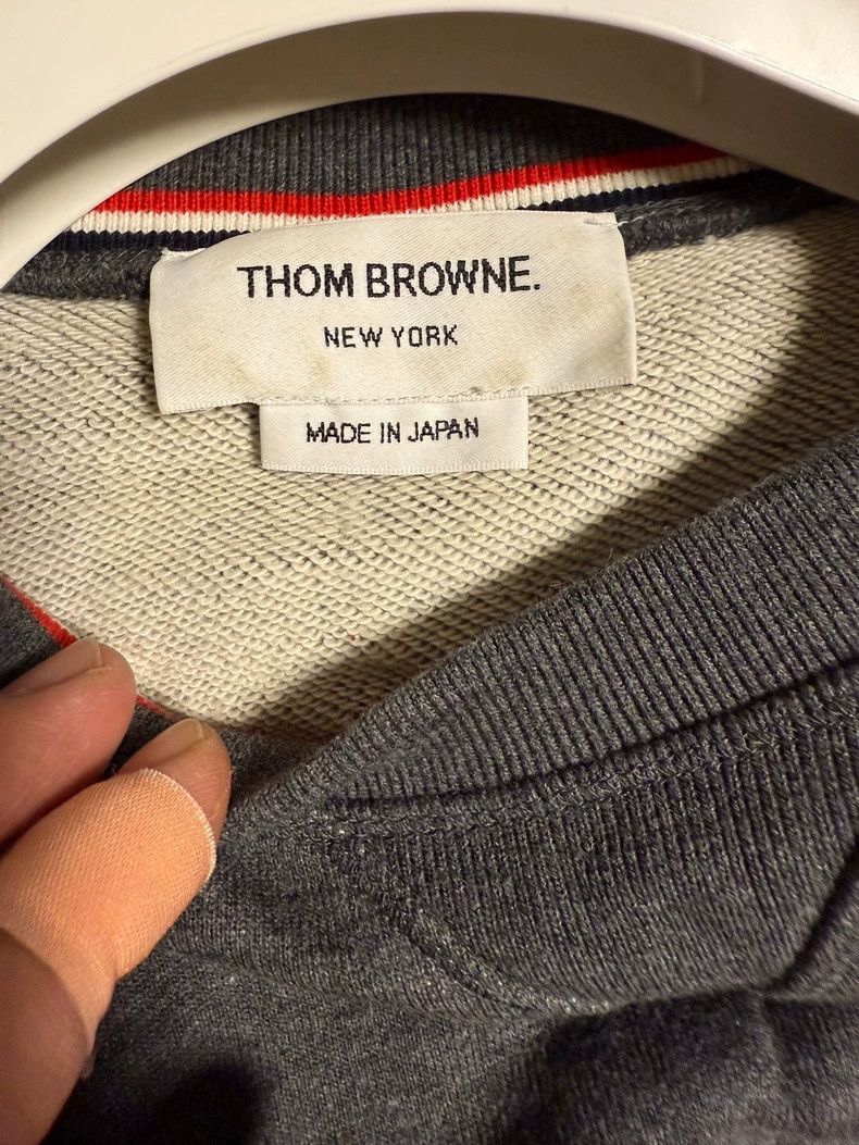 Thom Browne Thom Browne Gray turtleneck sweater Size US M / EU 48-50 / 2 - 5 Thumbnail