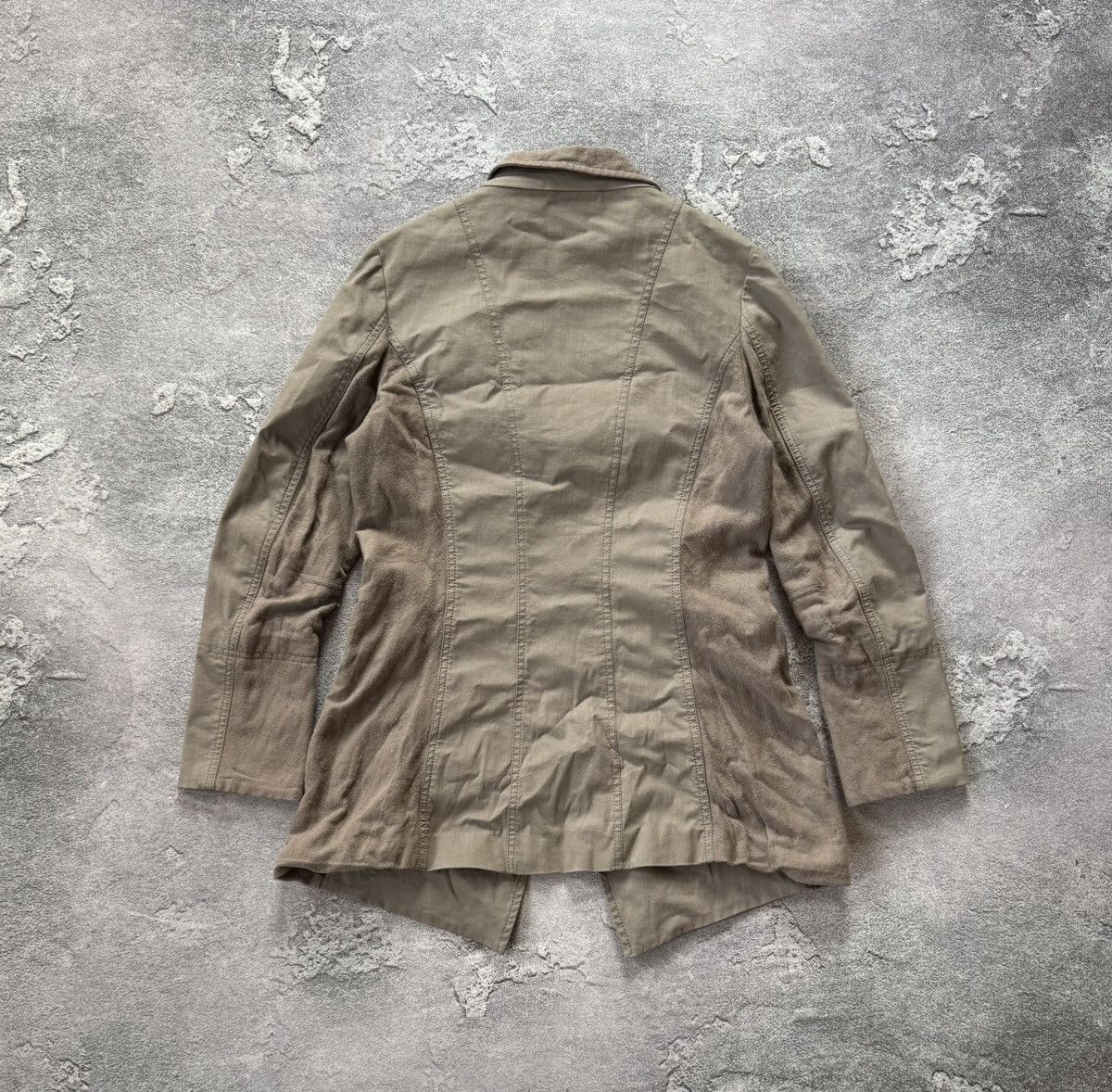 Annette Gortz × Designer Annette Gortz 38 jacket zip coat blazer Avantgarde Germany Size M / US 6-8 / IT 42-44 - 18 Thumbnail