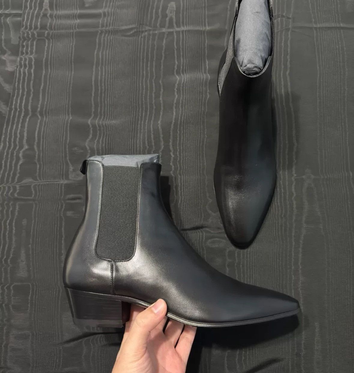 Saint Laurent Paris Saint Laurent YSL New Men's Chelsea Boots Size US 10 / EU 43 - 4 Thumbnail