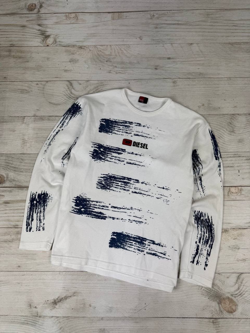 Diesel Vintage Diesel Long Sleeve T Shirt Size US L / EU 52-54 / 3 - 1 Thumbnail