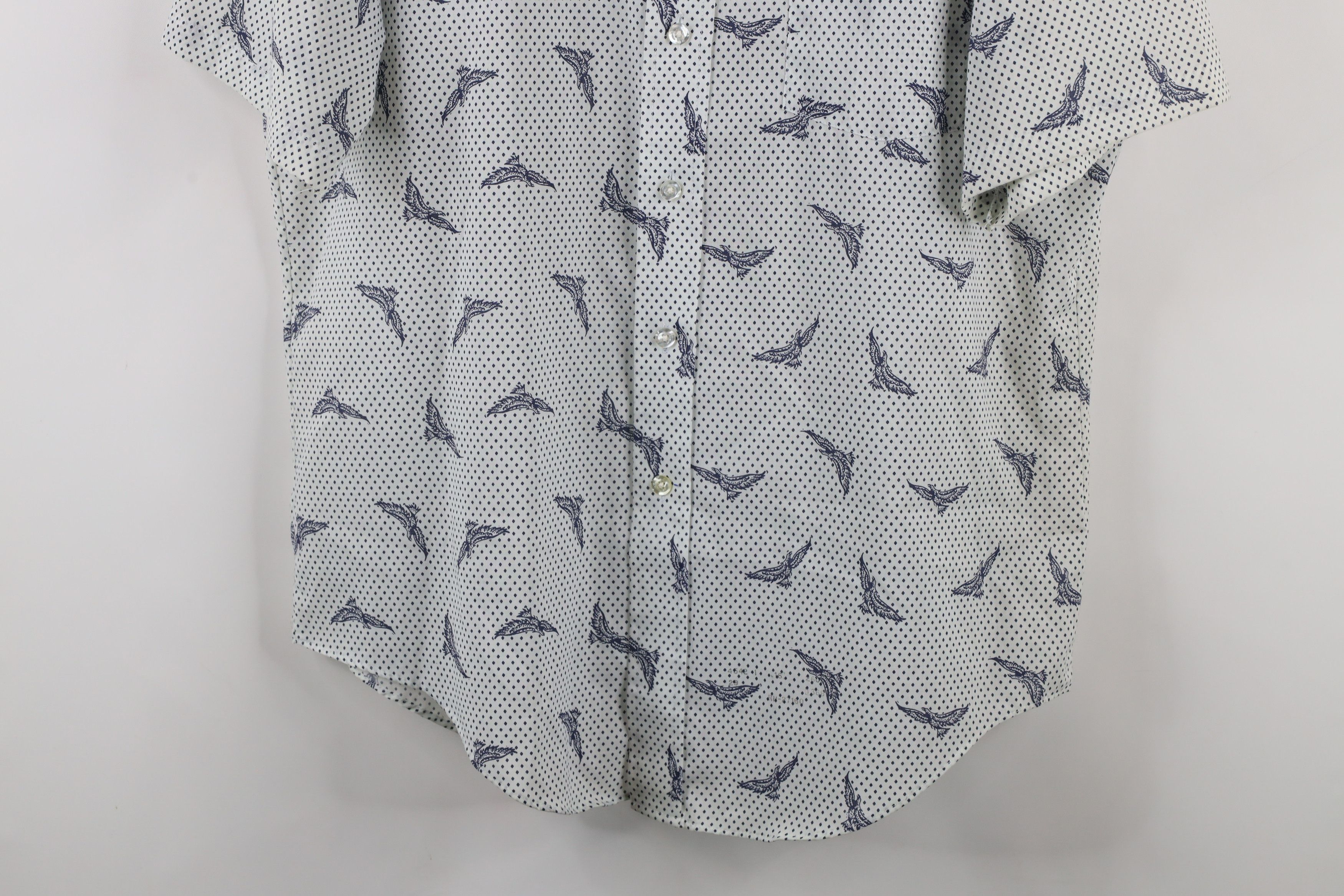 Vintage Vintage 60s 70s Streetwear All Over Print Button Shirt USA Size US M / EU 48-50 / 2 - 3 Thumbnail