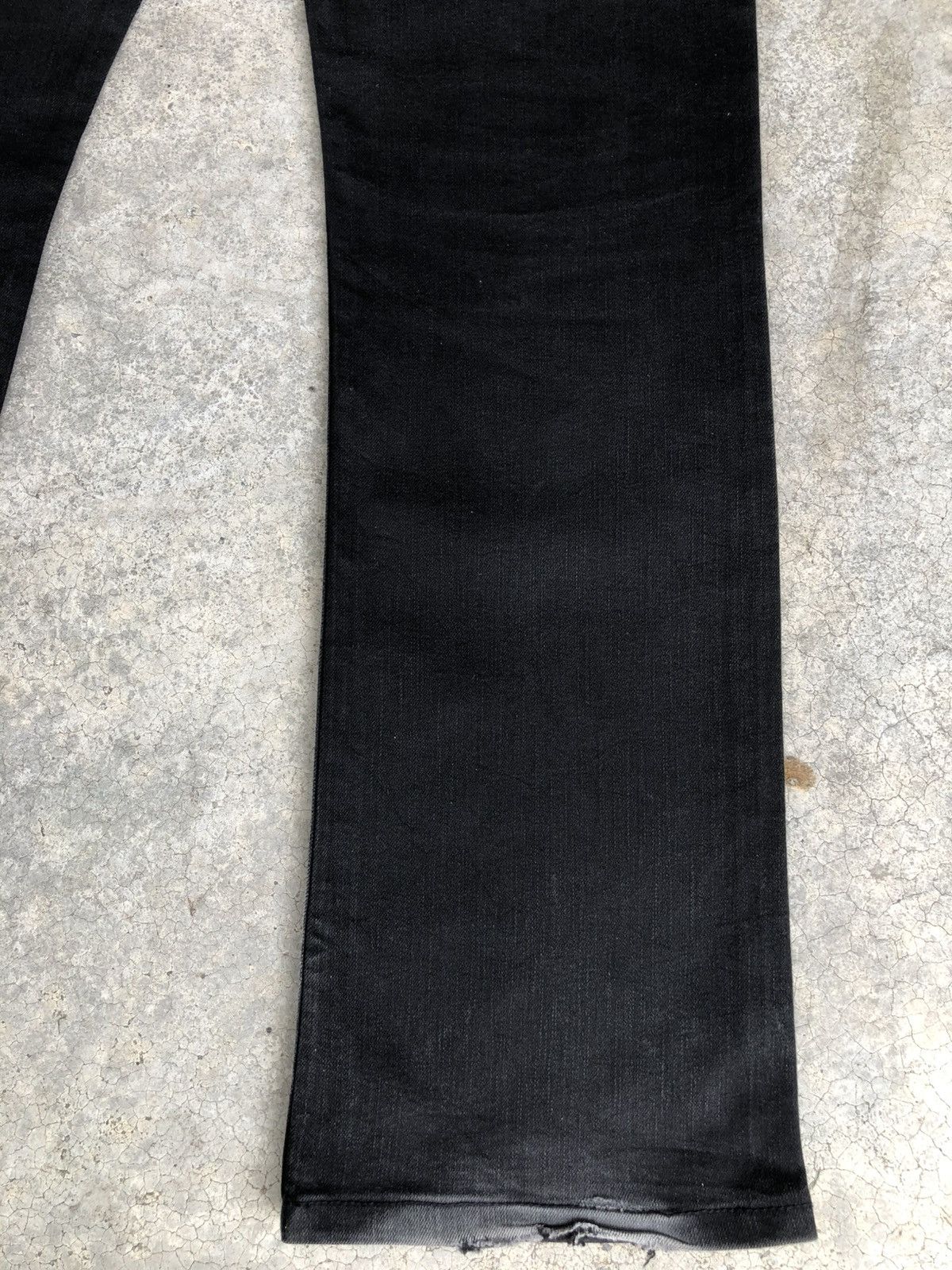 If Six Was Nine Y2k Levi’s Flared Jeans Distressed Denim 507 Size US 32 / EU 48 - 12 Thumbnail